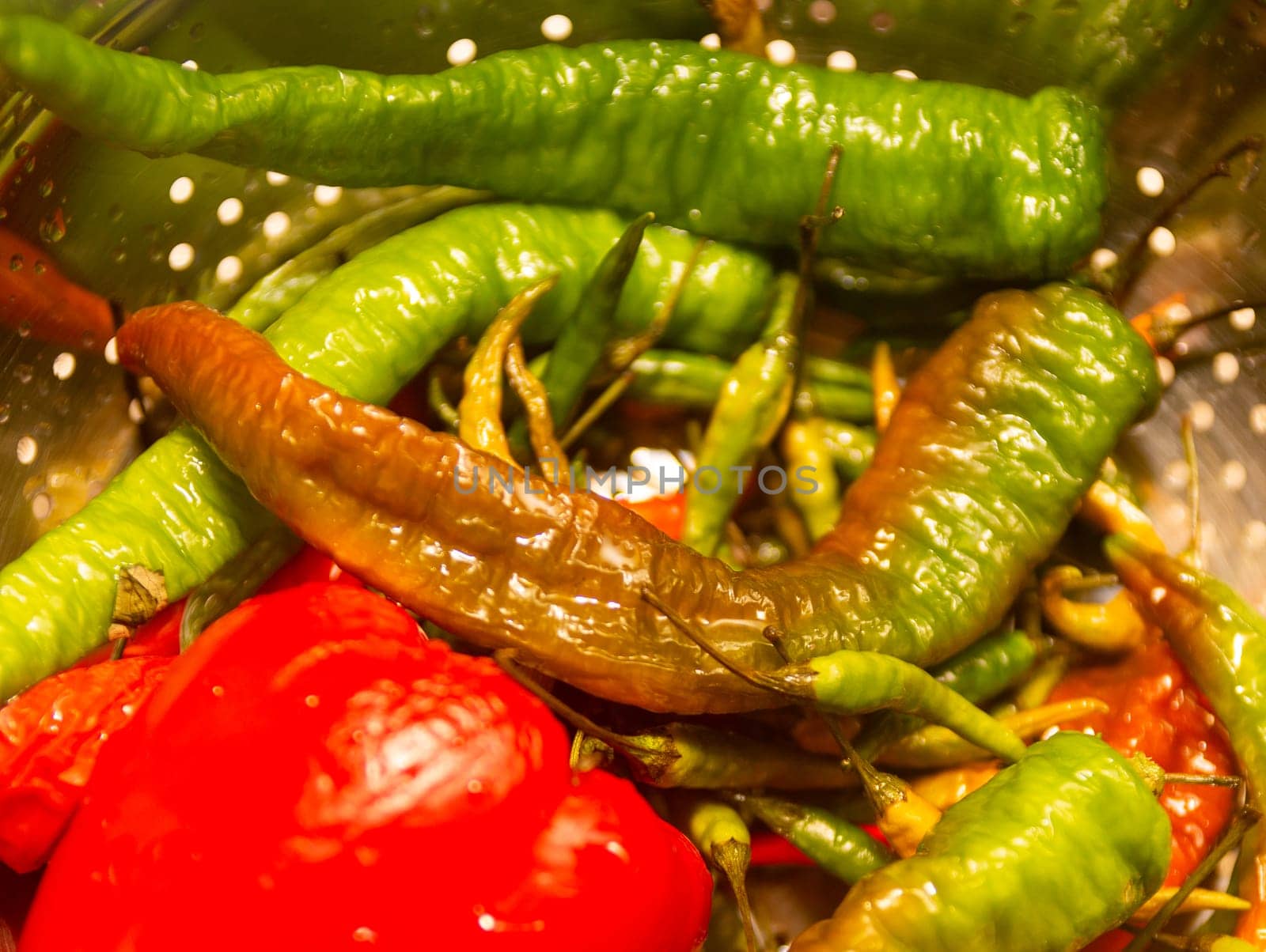 Mixture of a variety of Chilis