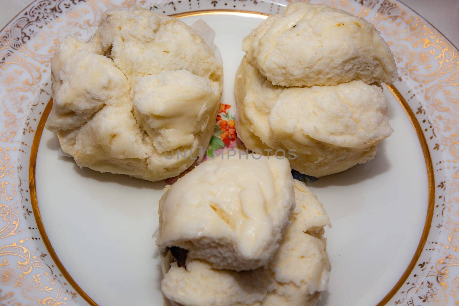 Chinese Style Pork Bao Plated