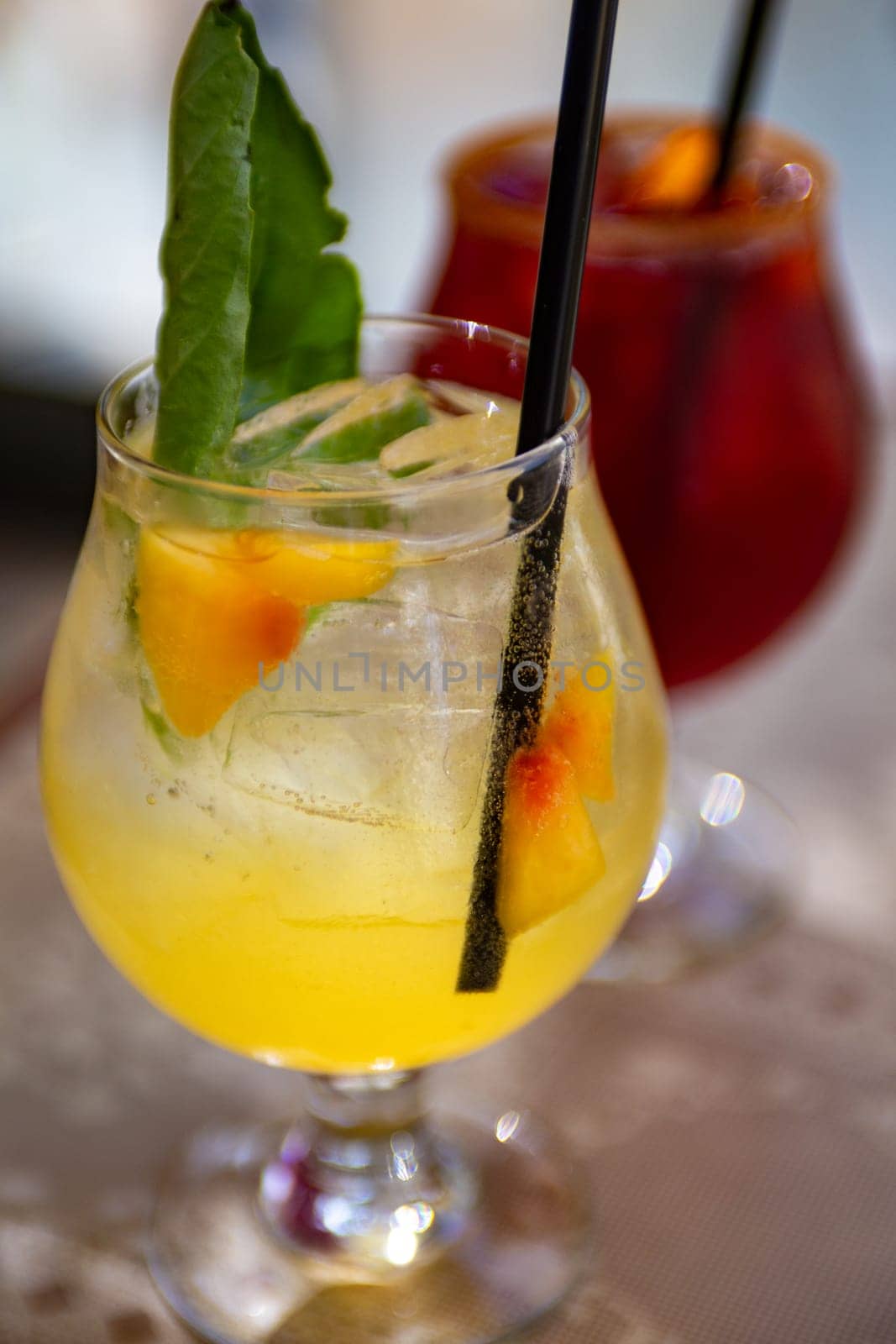 Refreshing Red and White Sangria