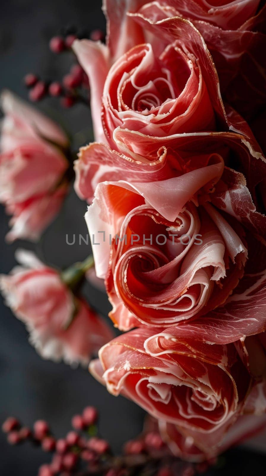 A close up of a bunch of roses with pink petals