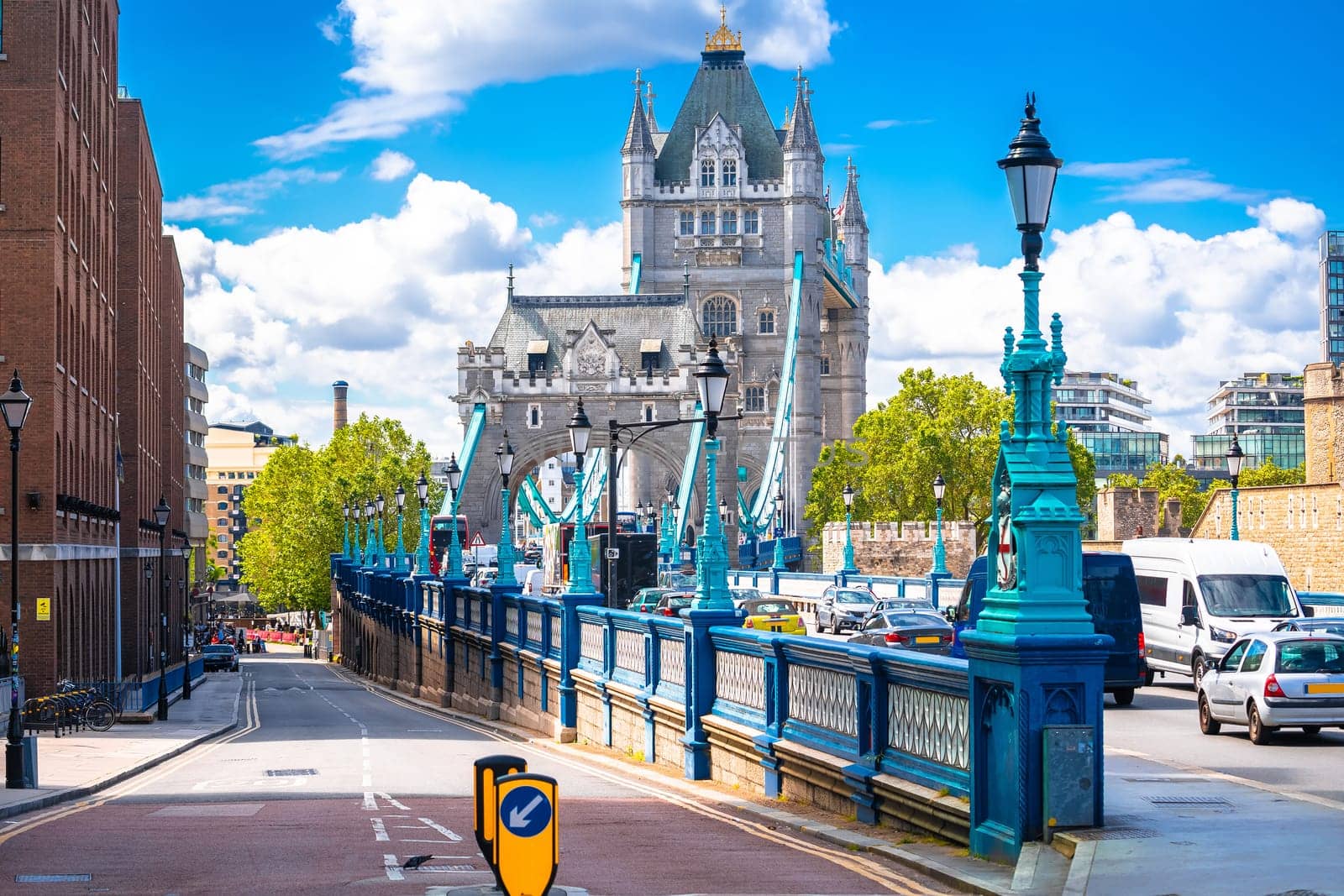 Tower Bridge in London street view by xbrchx