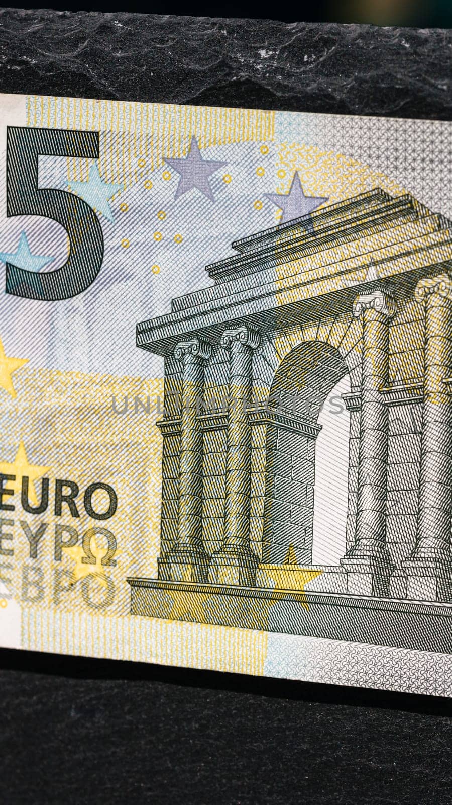 EURO currency. Europe inflation, EUR money. European Union currency