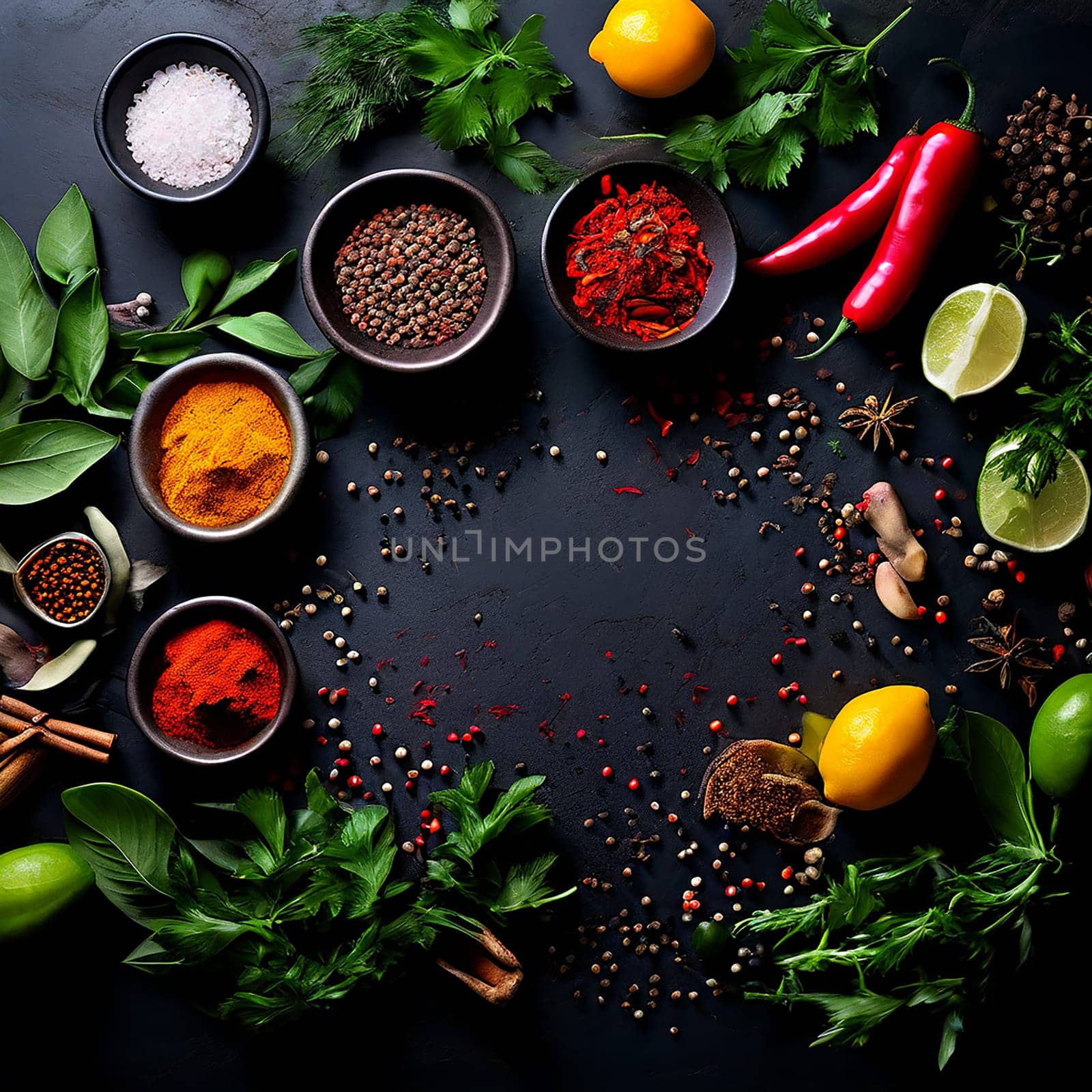 Taste of Tradition: Colorful Herbs and Spices for Flavorful Cooking