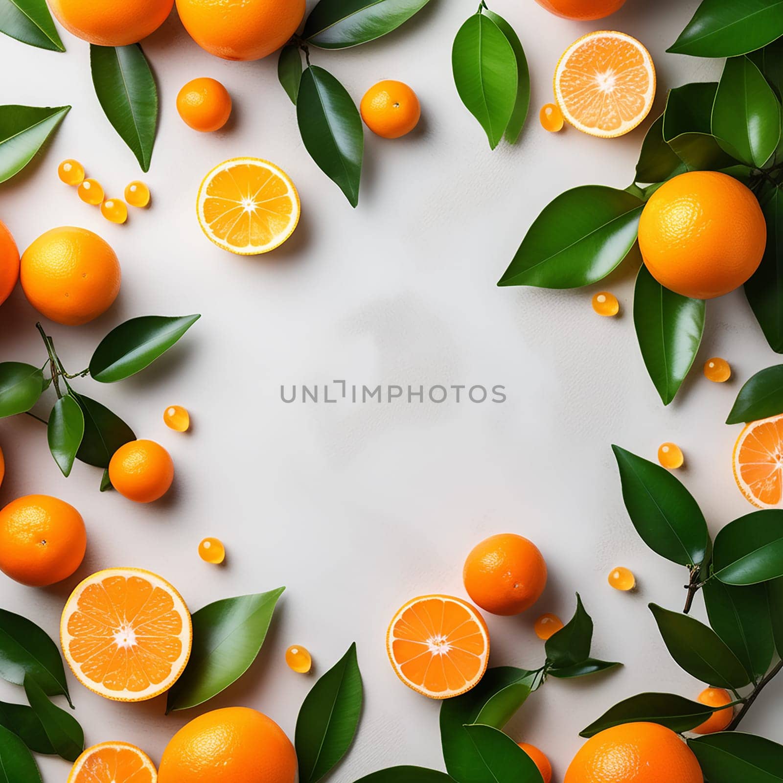 Fresh Organic Mandarin Oranges and Tangerines