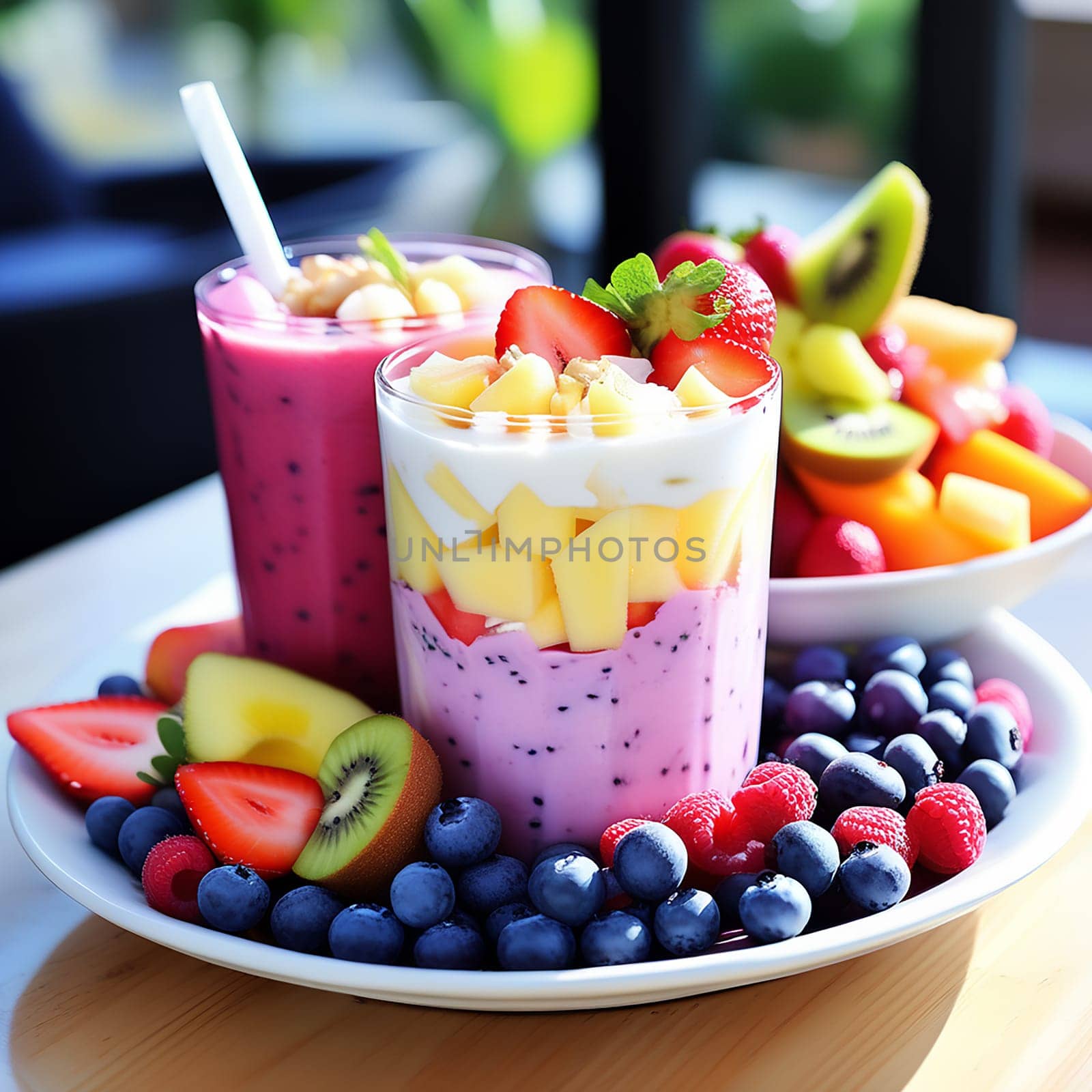 Fruit Fusion: Vibrant Salad and Smoothie Combinations by Petrichor