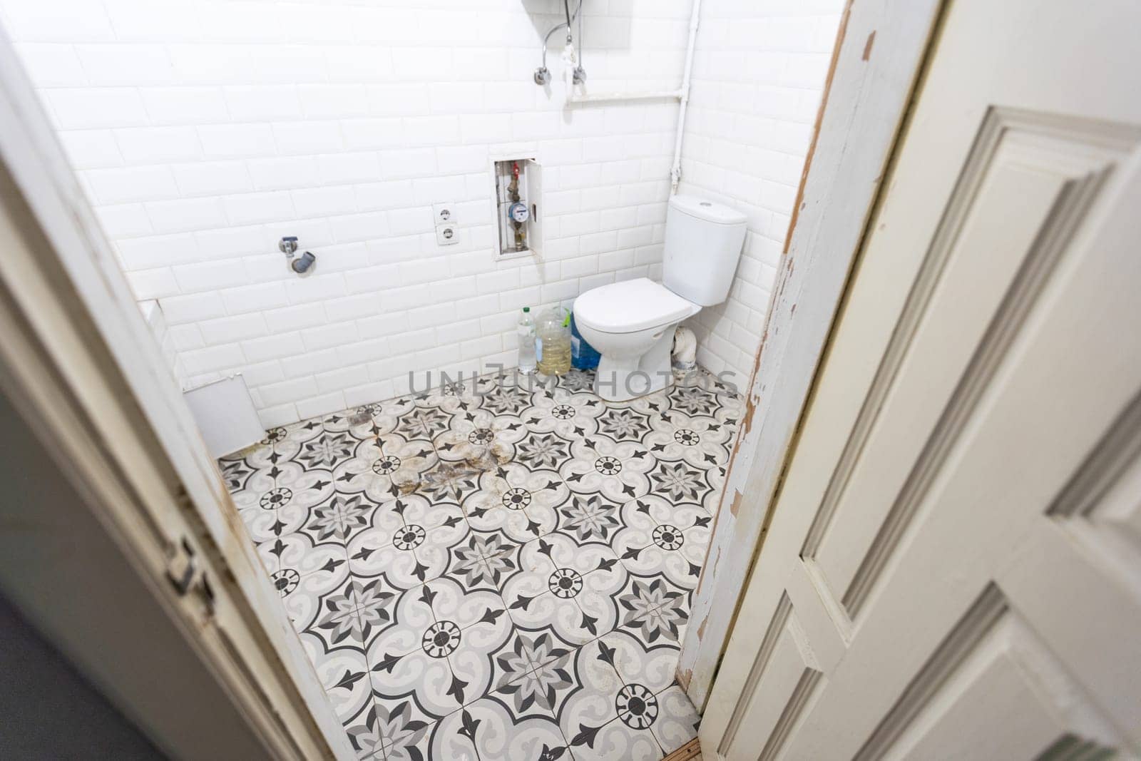 interior apartment panel house social repair russia cheap housing. High quality photo