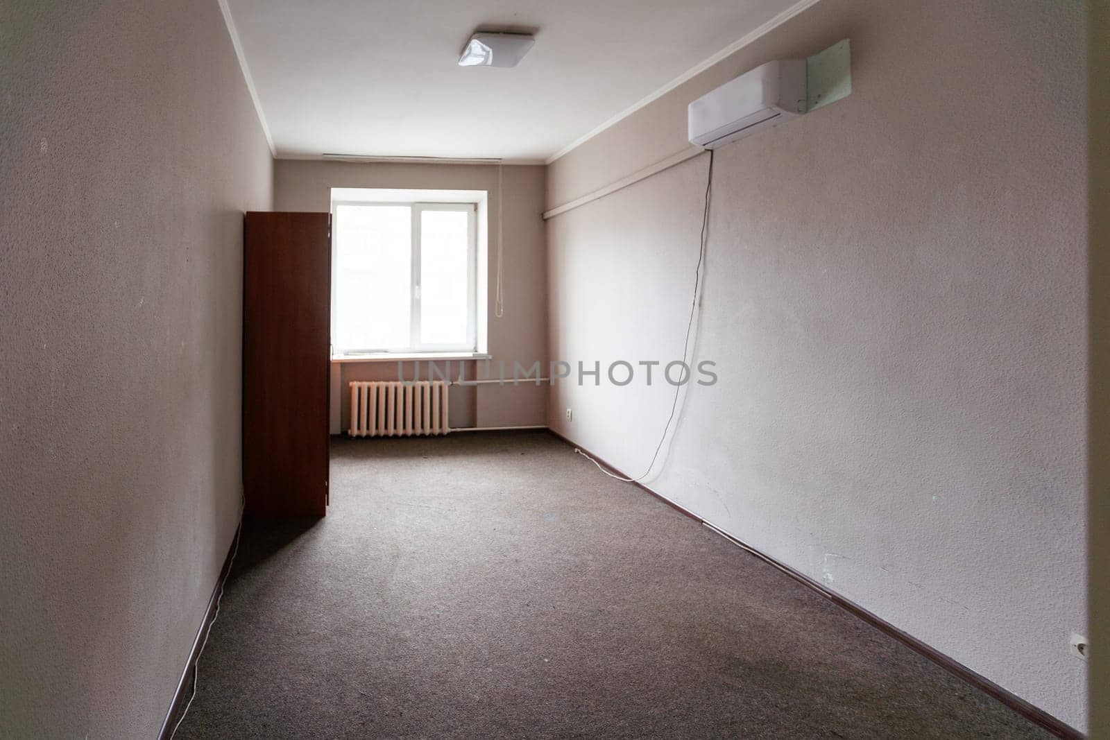 old demolished and dirty room. High quality photo
