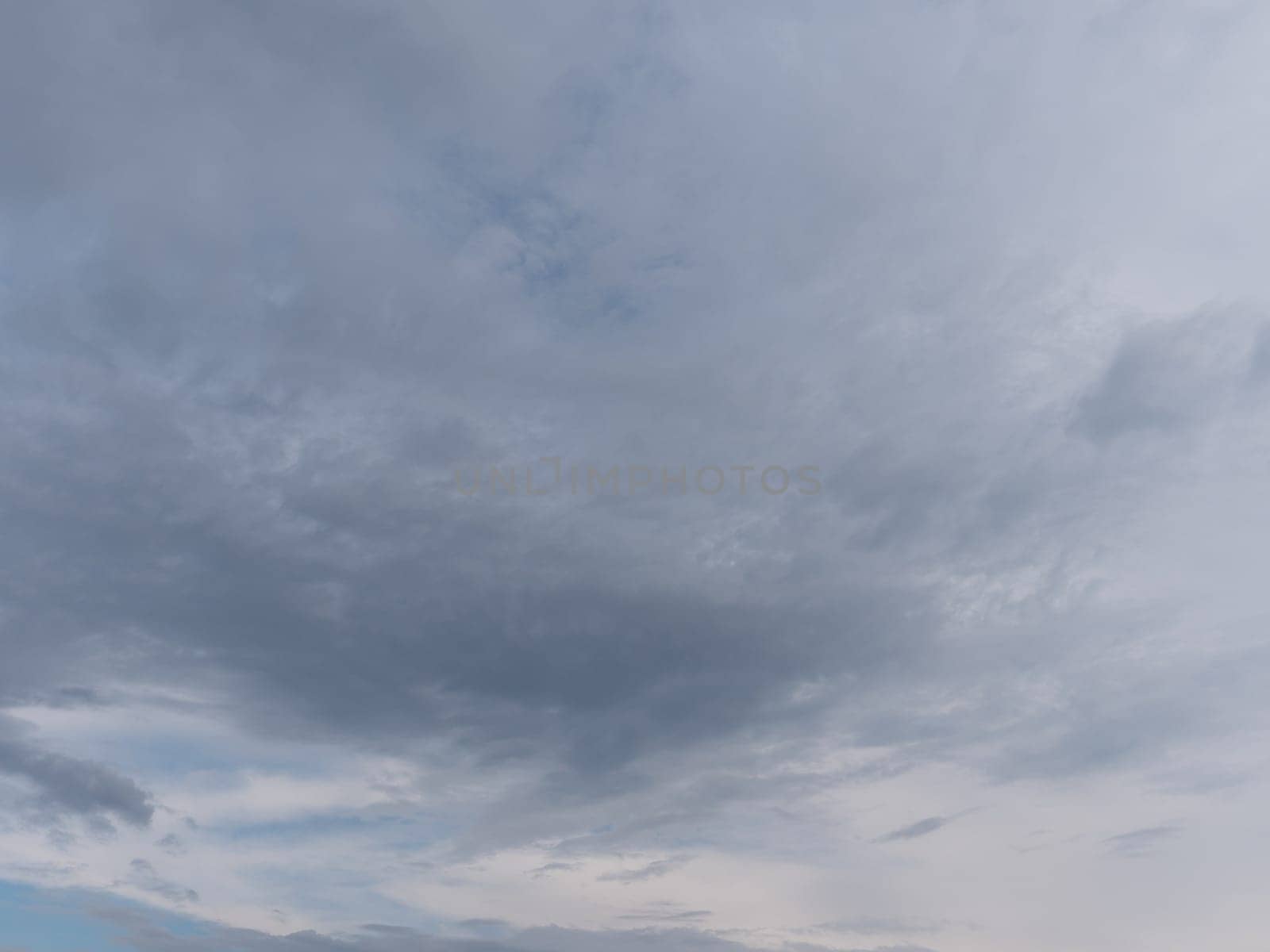 Beautiful various forms clouds in the high sky.