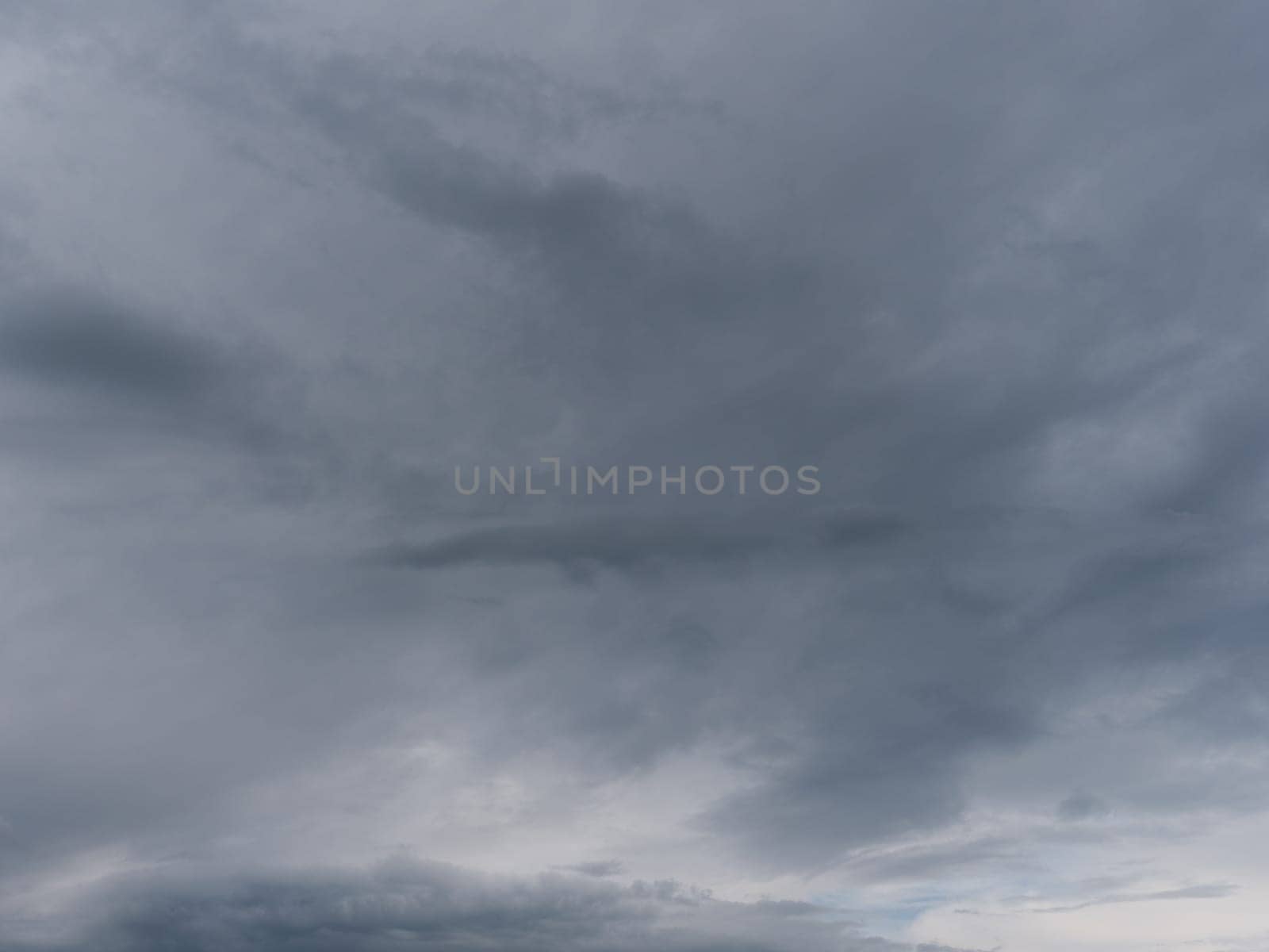 Beautiful various forms clouds in the high sky.