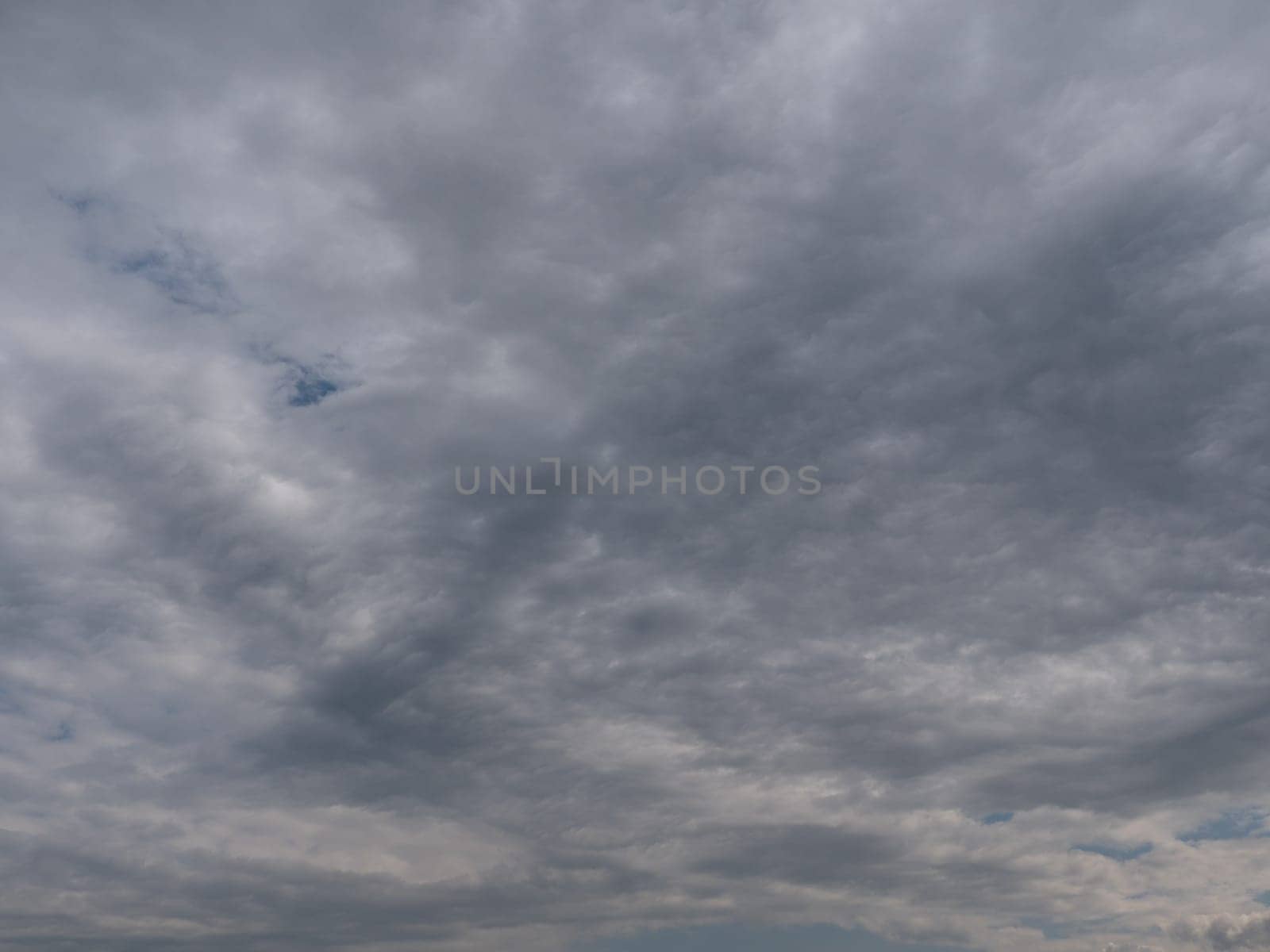 Beautiful various forms clouds in the high sky.