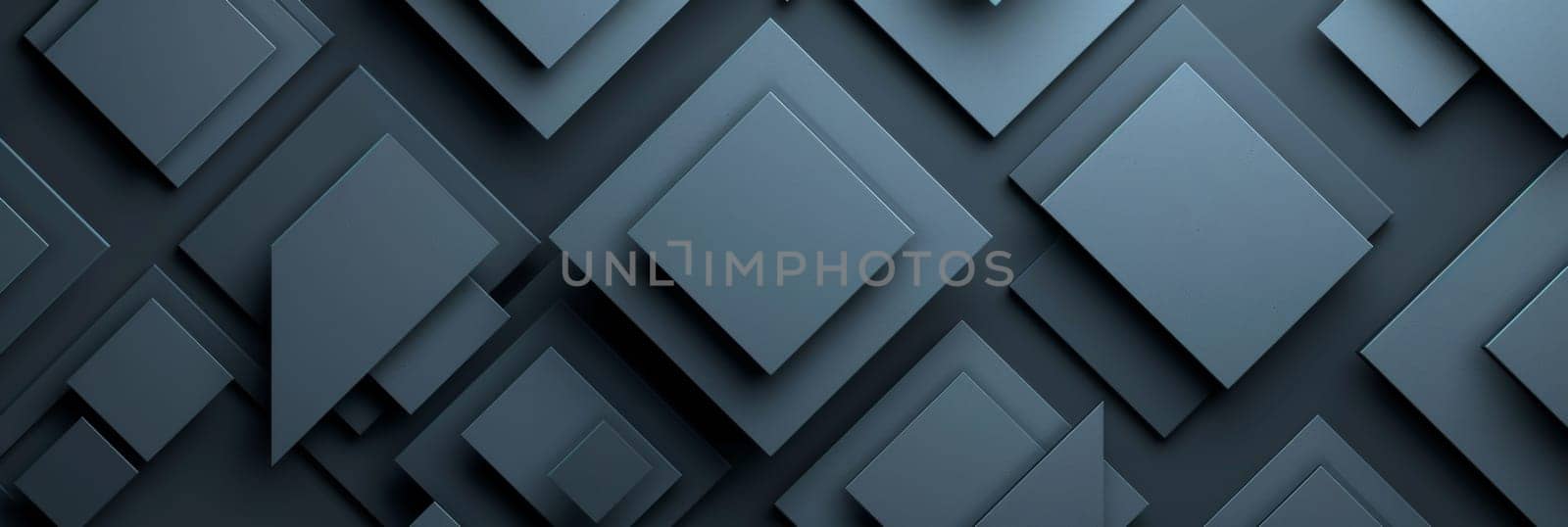 A black background with a pattern of blue squares, AI by starush