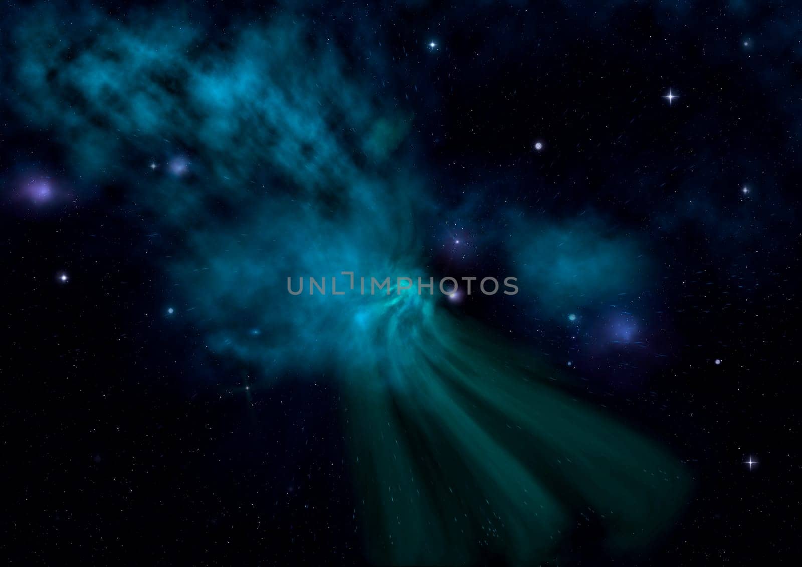 Small part of an infinite star field of space in the Universe. Elements of this image furnished by NASA .