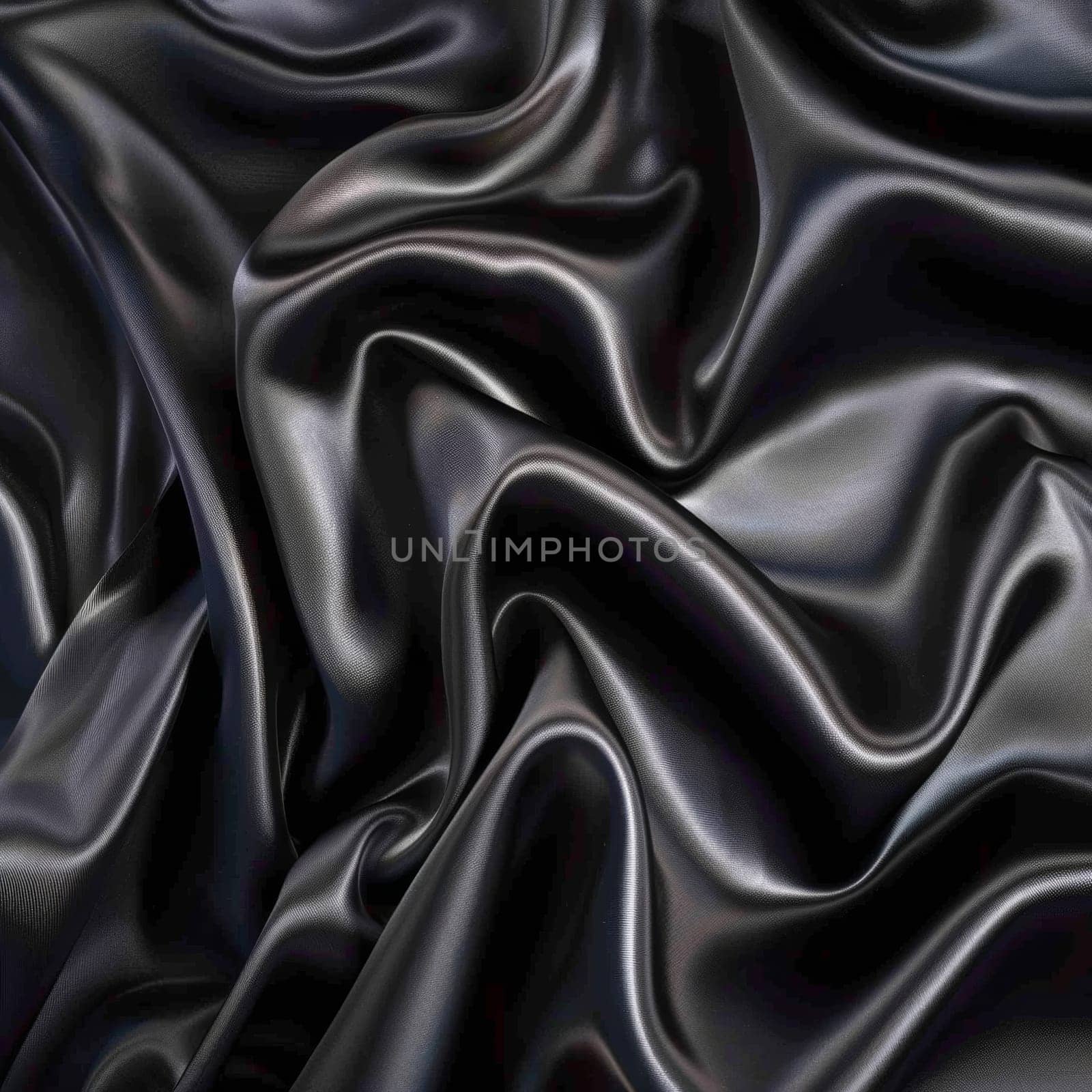 Sinuous satin contours and shadows form a hypnotizing abstract image with an air of mystery and elegance. by sfinks