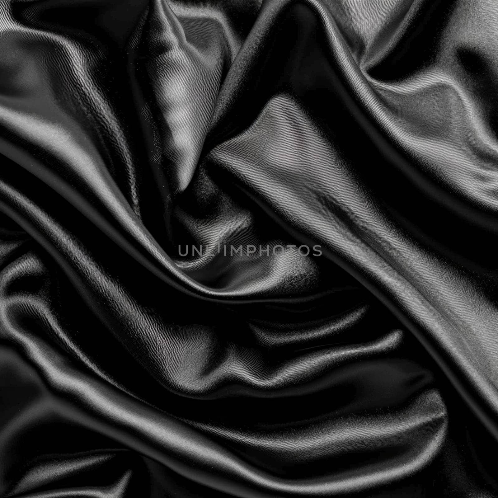 Dramatic folds and billowing swathes of luxurious satin fabric create an abstract image of mesmerizing depth and texture. by sfinks