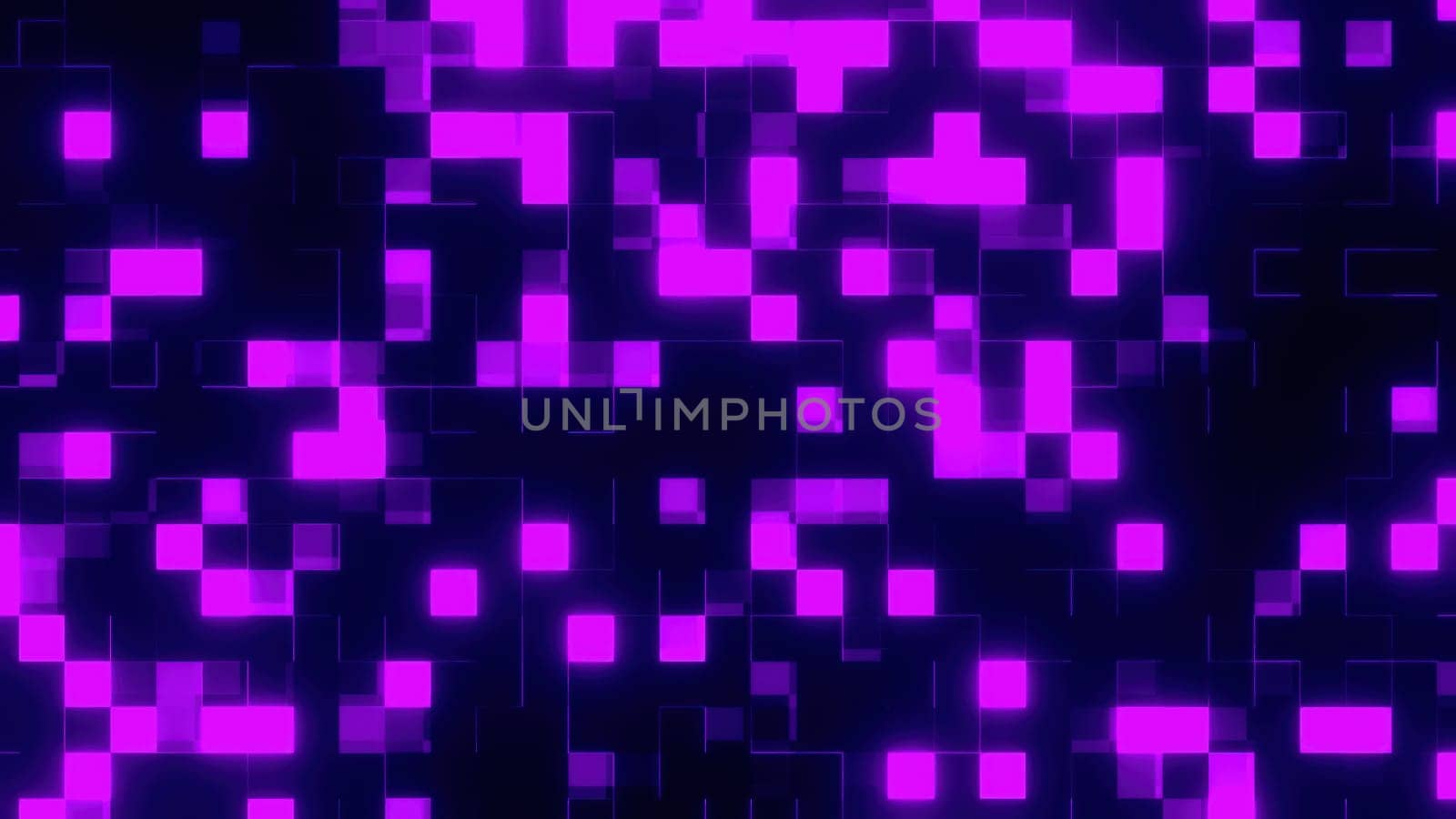 Abstract neon blocks by nolimit046