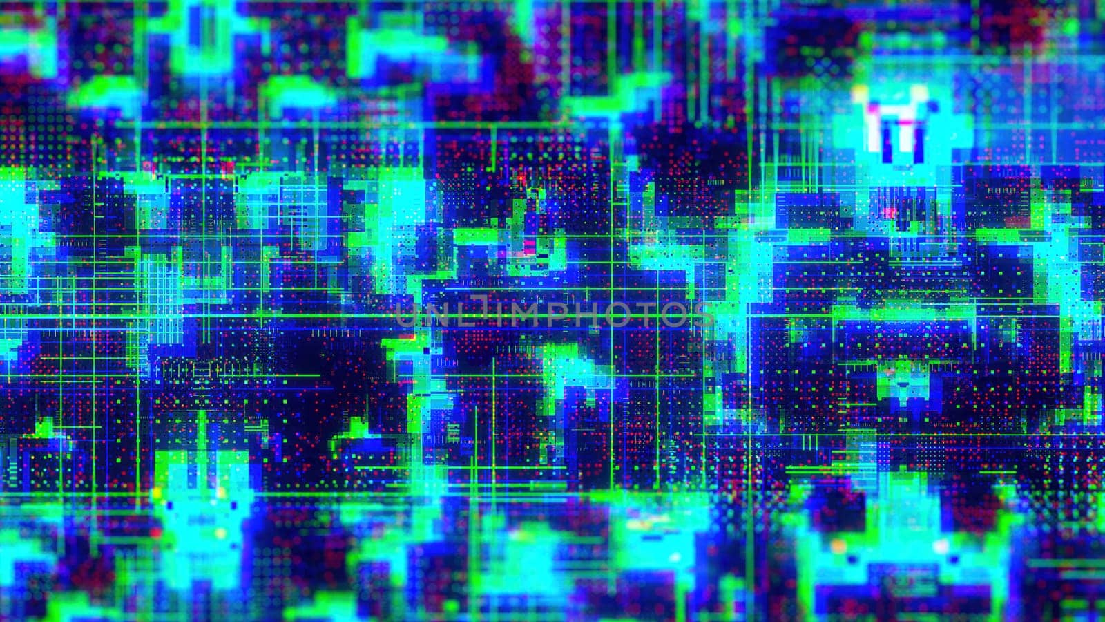 Cyberpunk technology background by nolimit046
