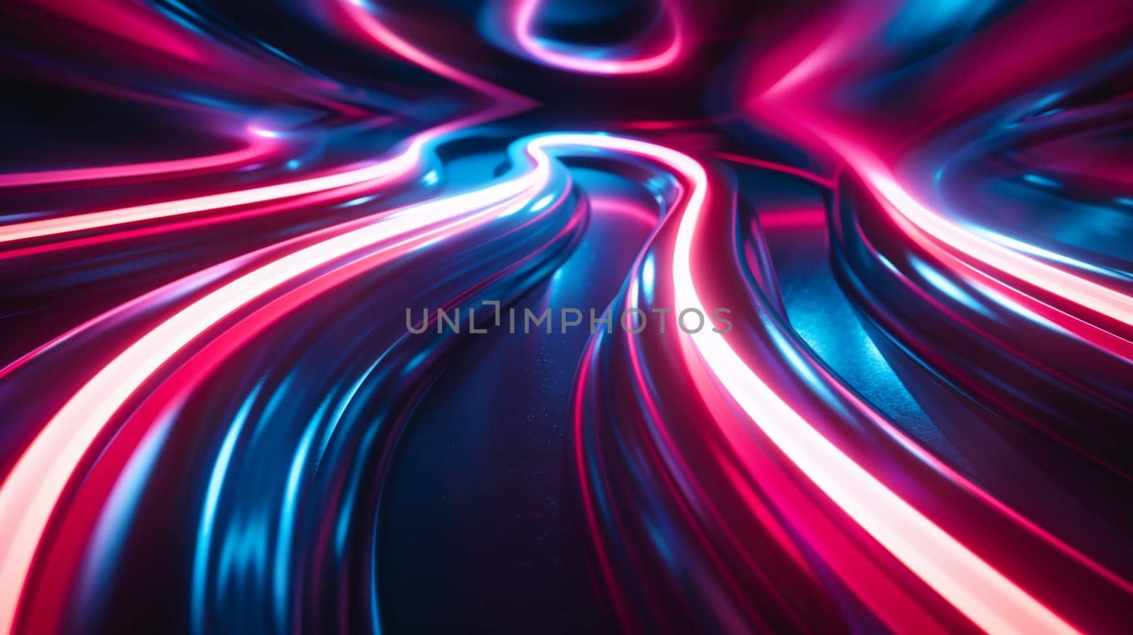 A blurry image of a colorful abstract background with streaks, AI by starush