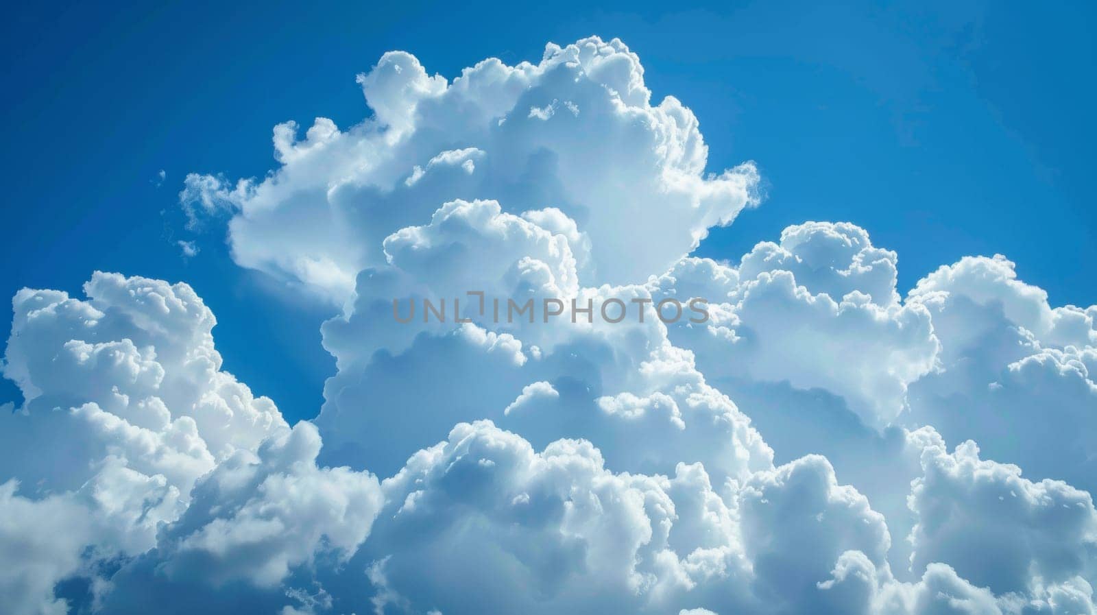 A large white cloud in the sky with a plane flying through it