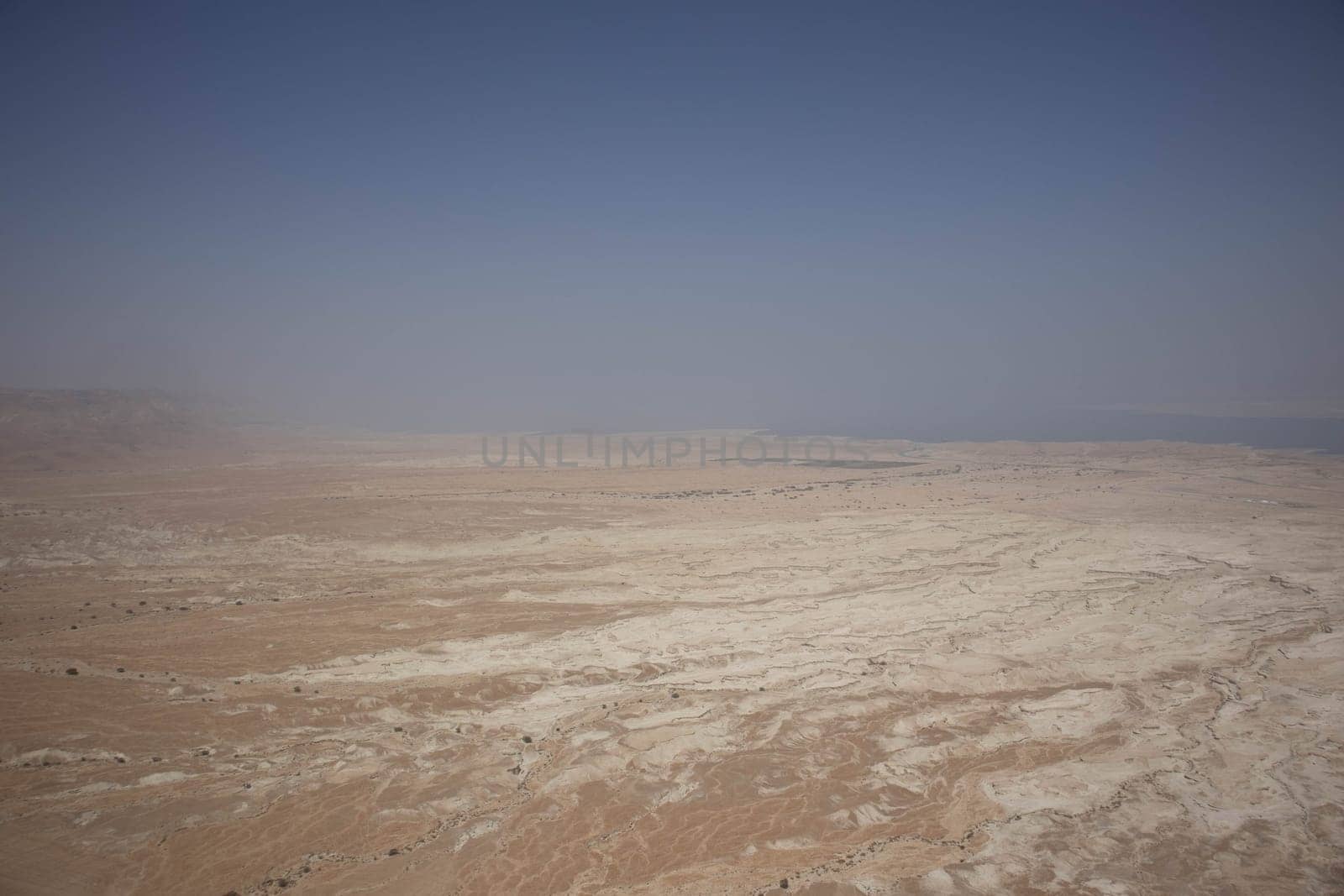 Masada view from the top of the fortress. High quality photo