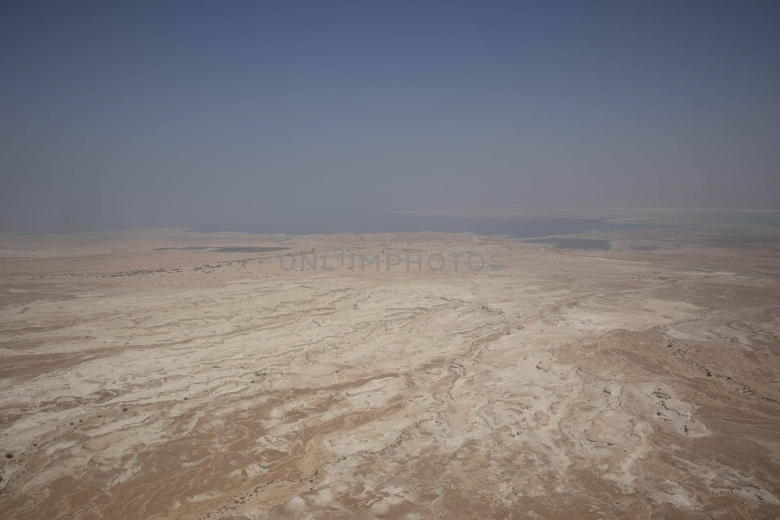 Masada view from the top of the fortress. High quality photo