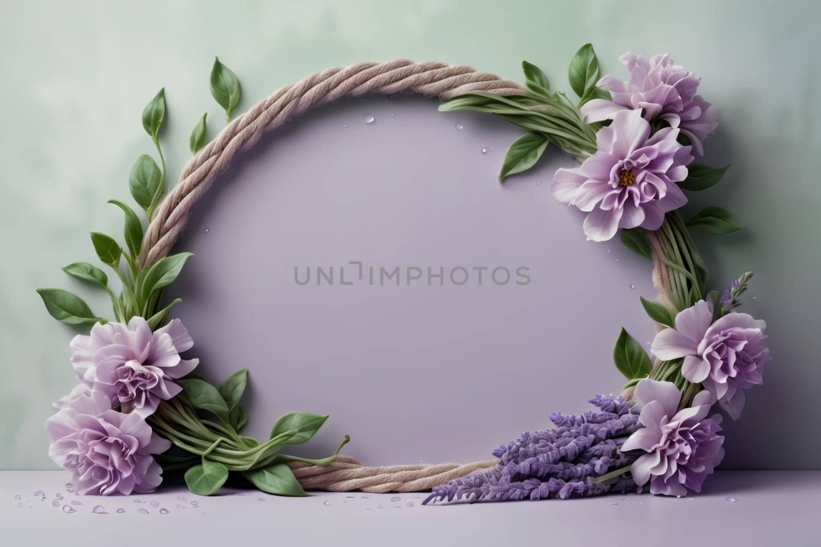 beautiful abstract background with bright flowers.