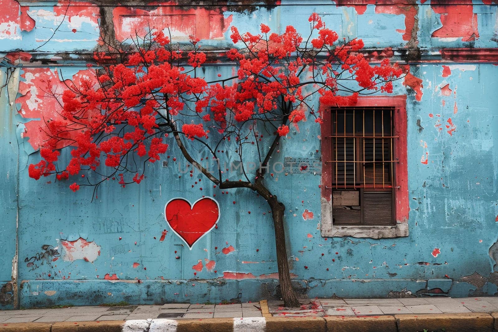 Feliz Dia Dos Namorados - Happy Valentine's Day in Brazilian Portuguese. Red loving hearts dedicated to the holiday in Brazil on June 12th.