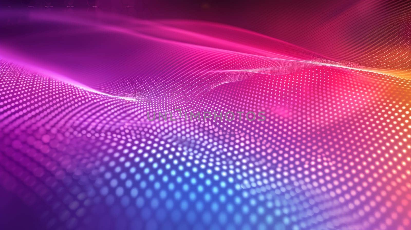 A colorful abstract background with dots and lines