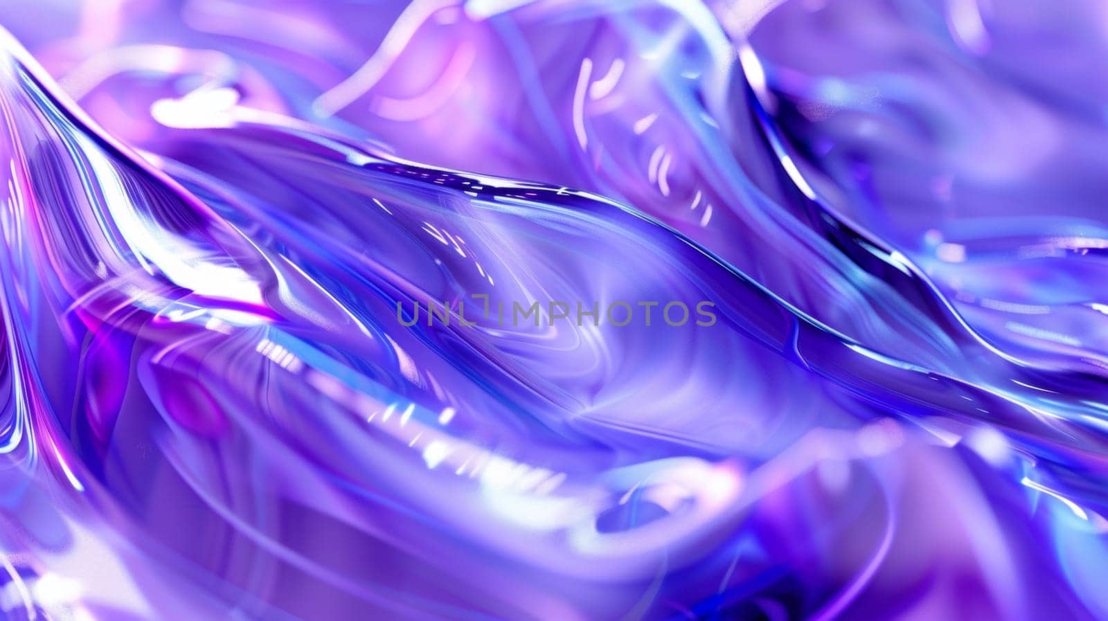 A close up of a purple liquid flowing in the air