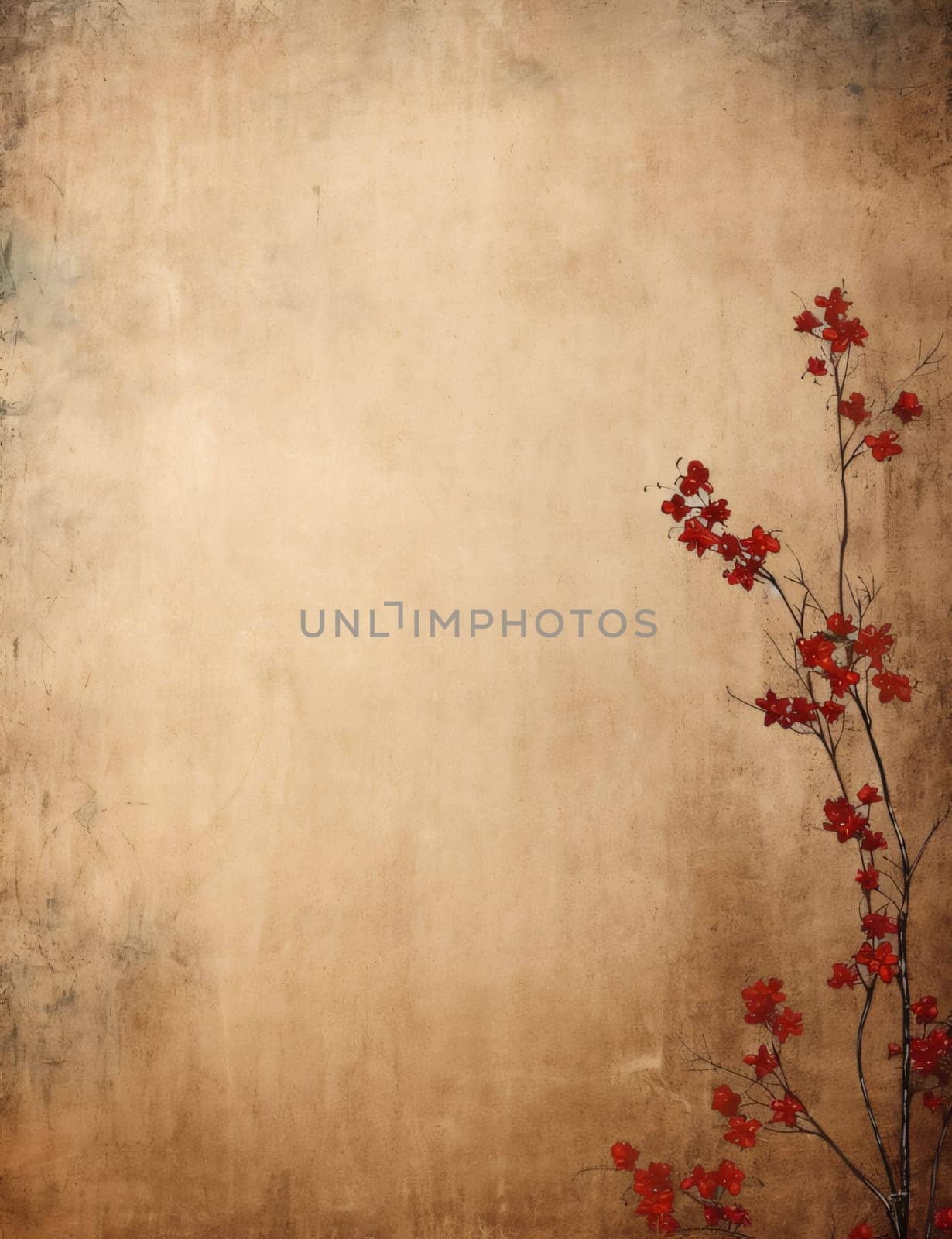 floral style textures and backgrounds frame with space for text or image by ThemesS