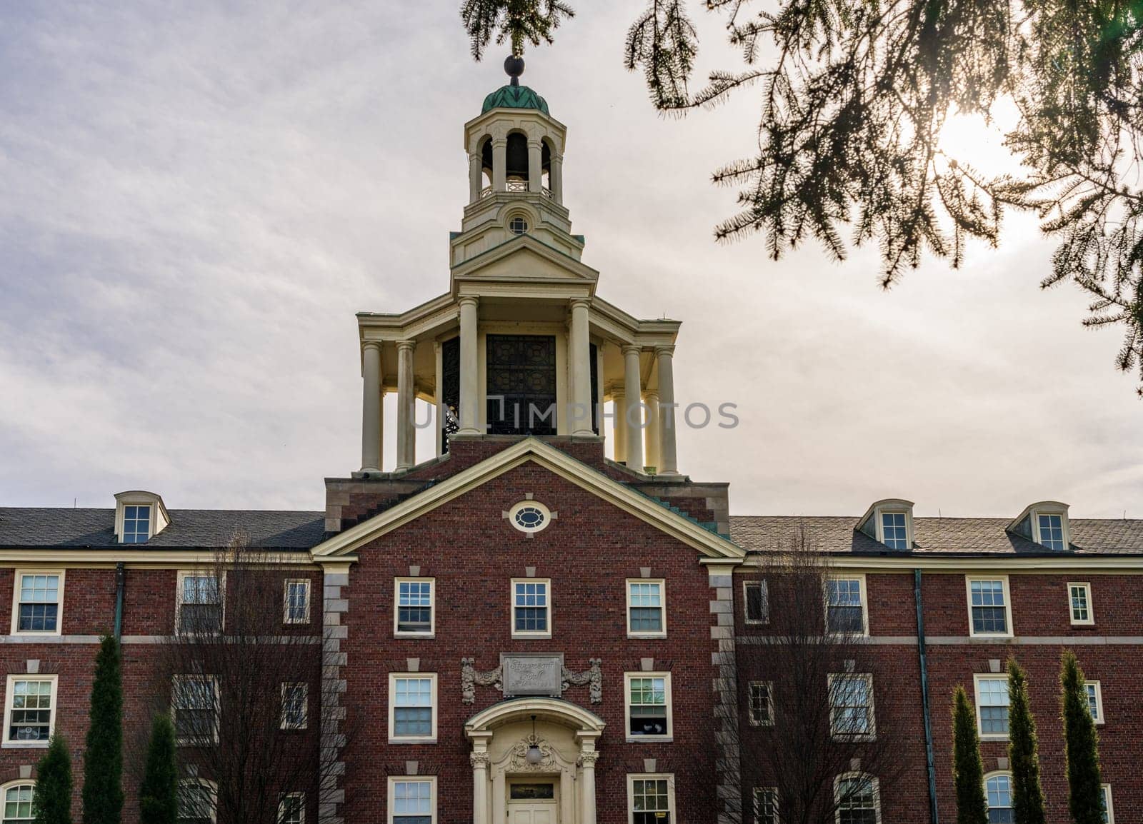 Historic Stuyvesant Hall used as a residential building at Ohio Wesleyan University in Delaware, OH