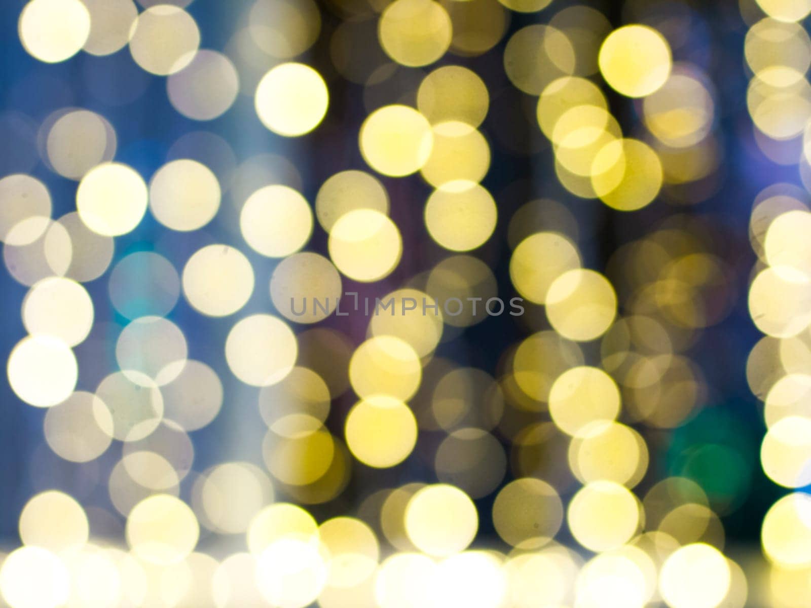 gold abstract background with bokeh defocused lights by fascinadora