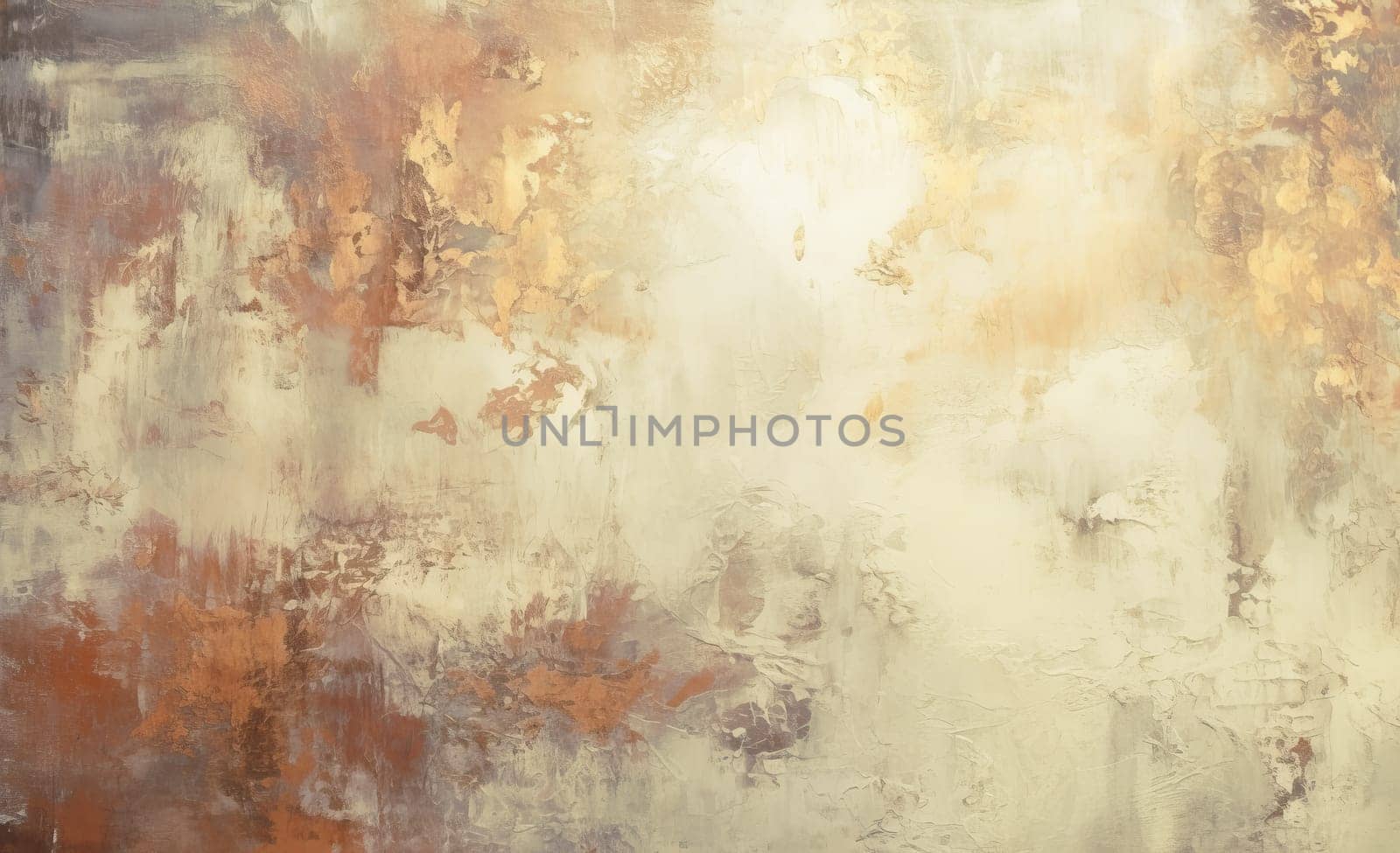 Old painted background with colorful oil paints. Texture canvas for wall or digital interior. Abstract art painting for posters, covers, template and prints. Retro wallpaper backdrop, grunge style. by sfinks