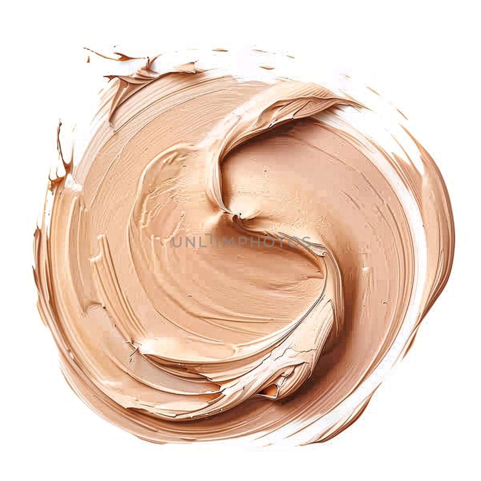 Make-up foundation texture as circle shape design, beauty product and cosmetics, makeup blush eyeshadow powder as abstract luxury cosmetic background by Anneleven