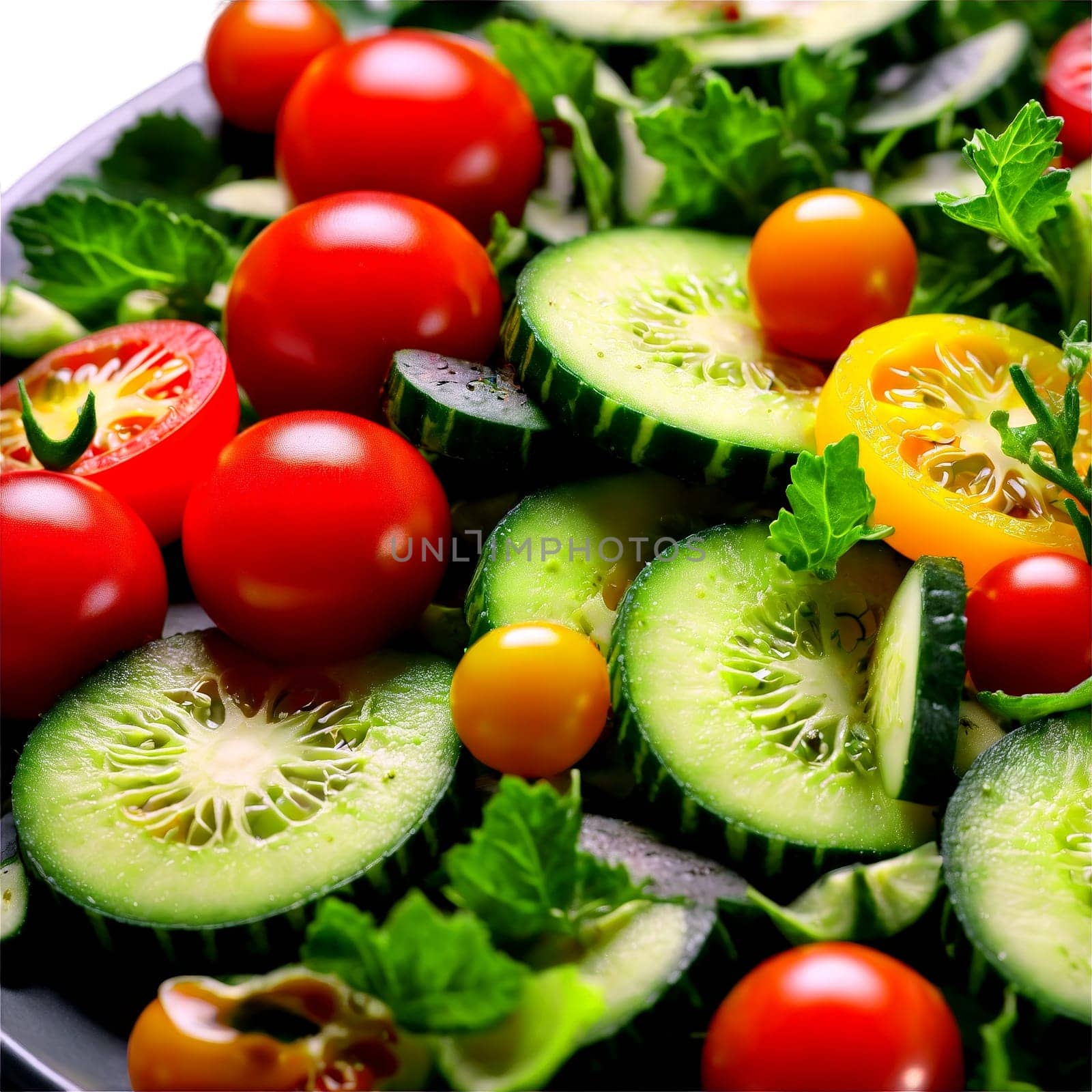 close-up food, isolated on transparent background