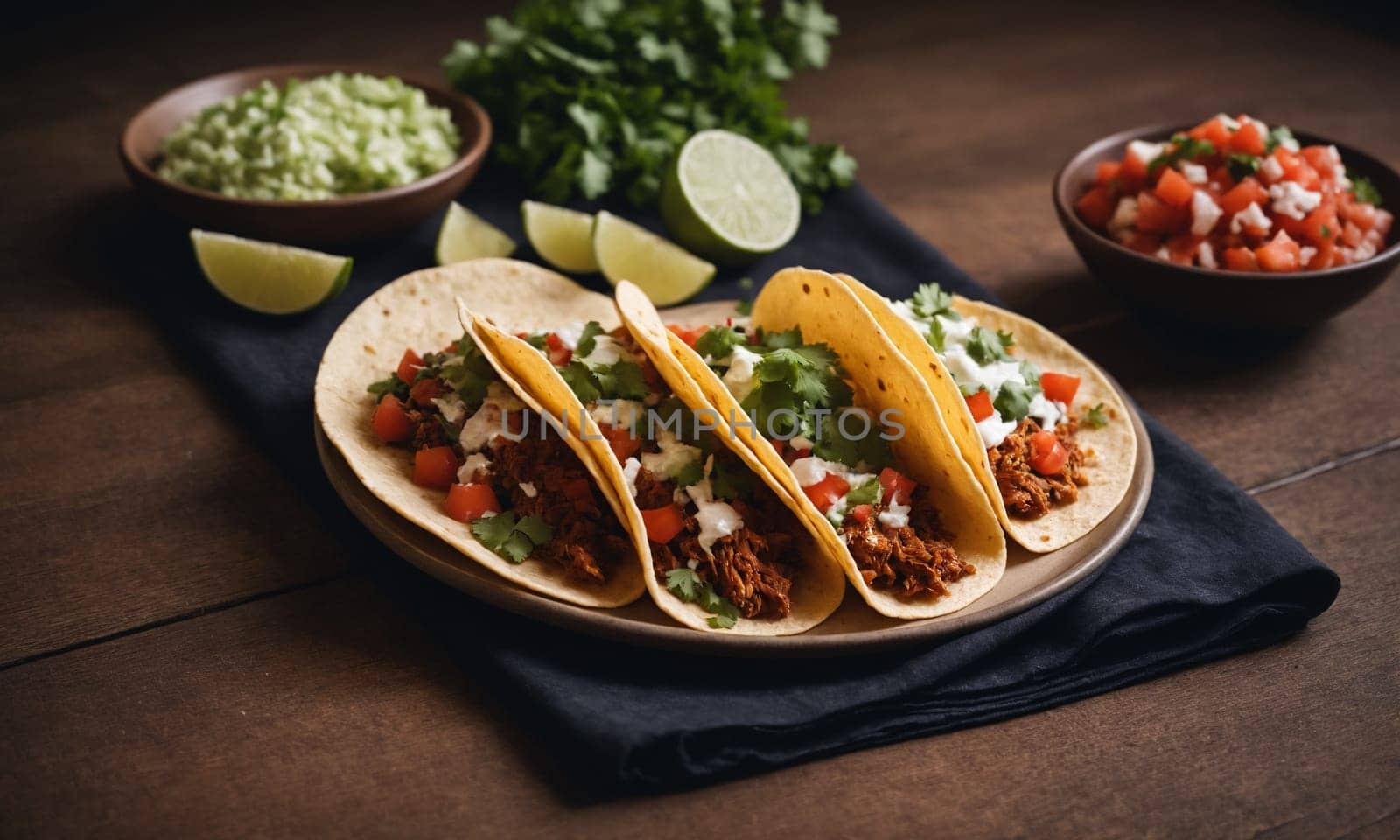 Vibrant Mexican Tacos Feast by pippocarlot