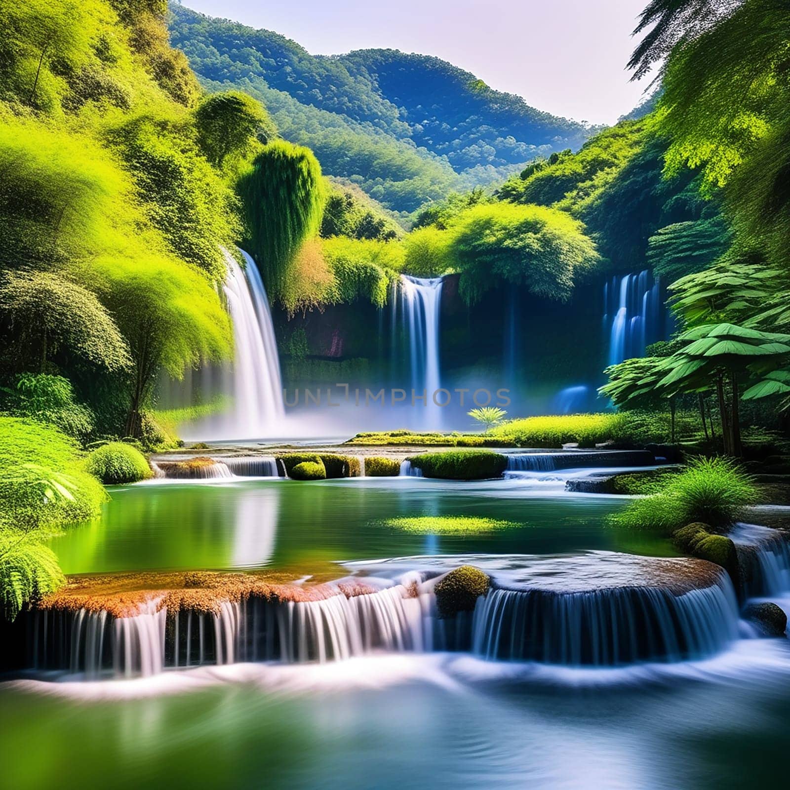 Nature's Symphony: Exploring Majestic Waterfalls and Serene Rivers by Petrichor