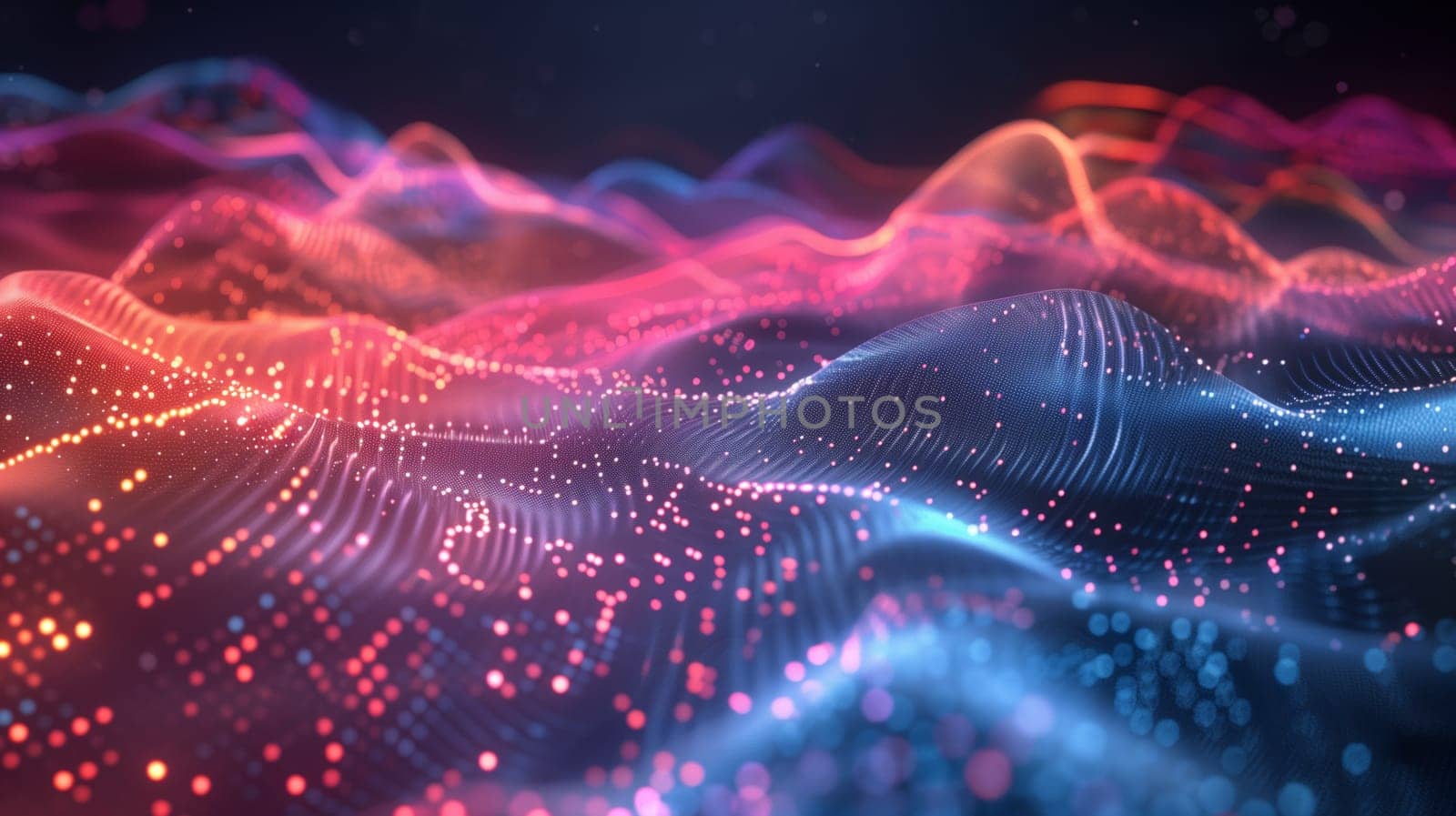 Abstract modern digital background as design for technology, AI, data, graphics, and concept