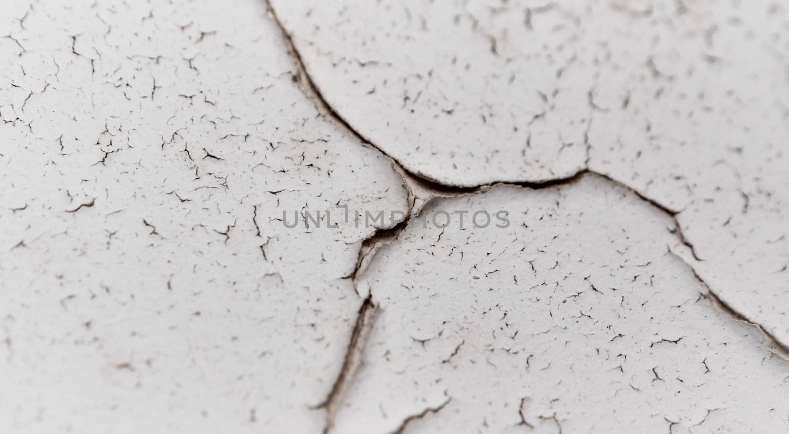 Old cracked plaster wall surface for background or texture