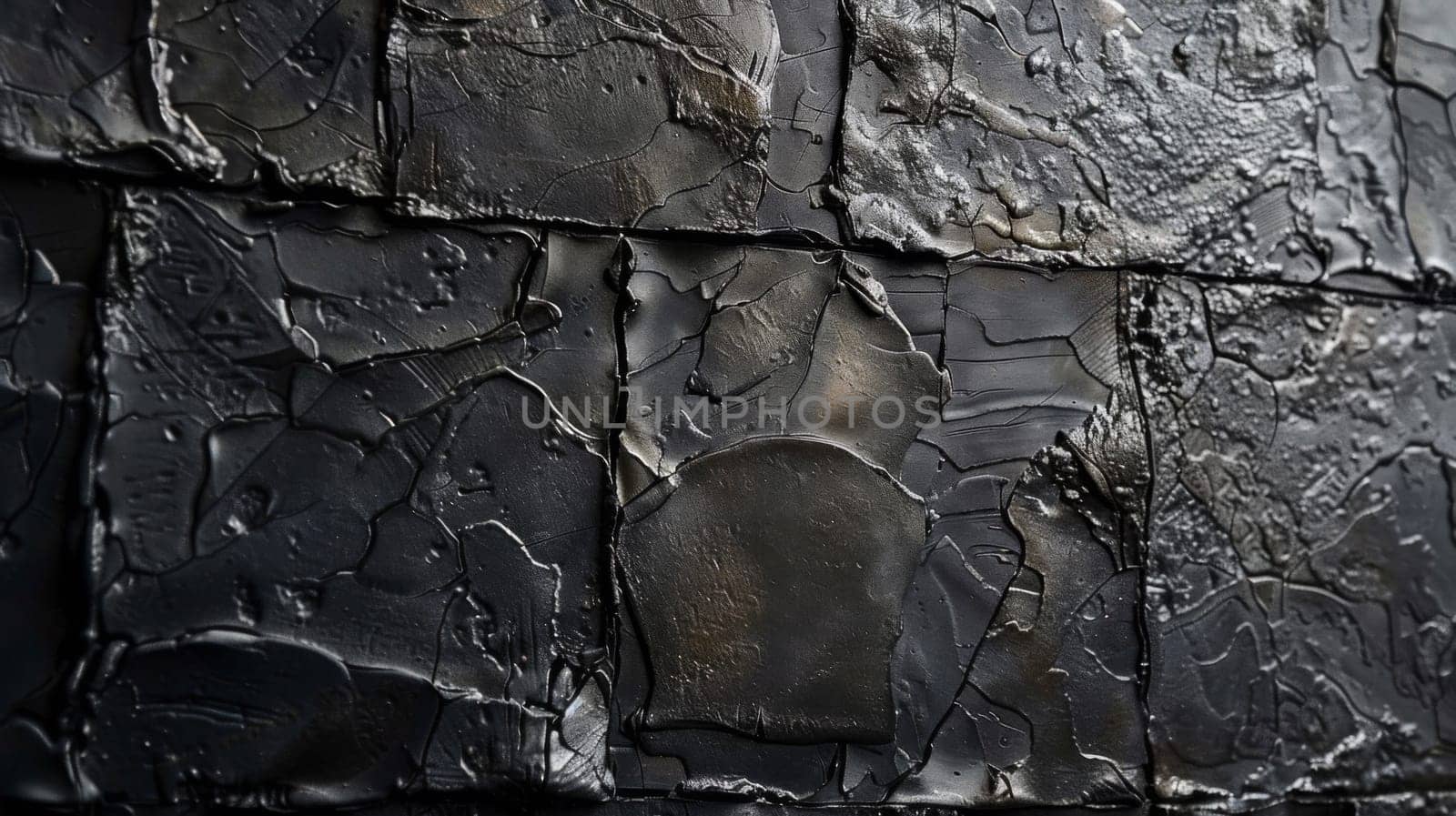 A close up of a black wall with some scratches on it