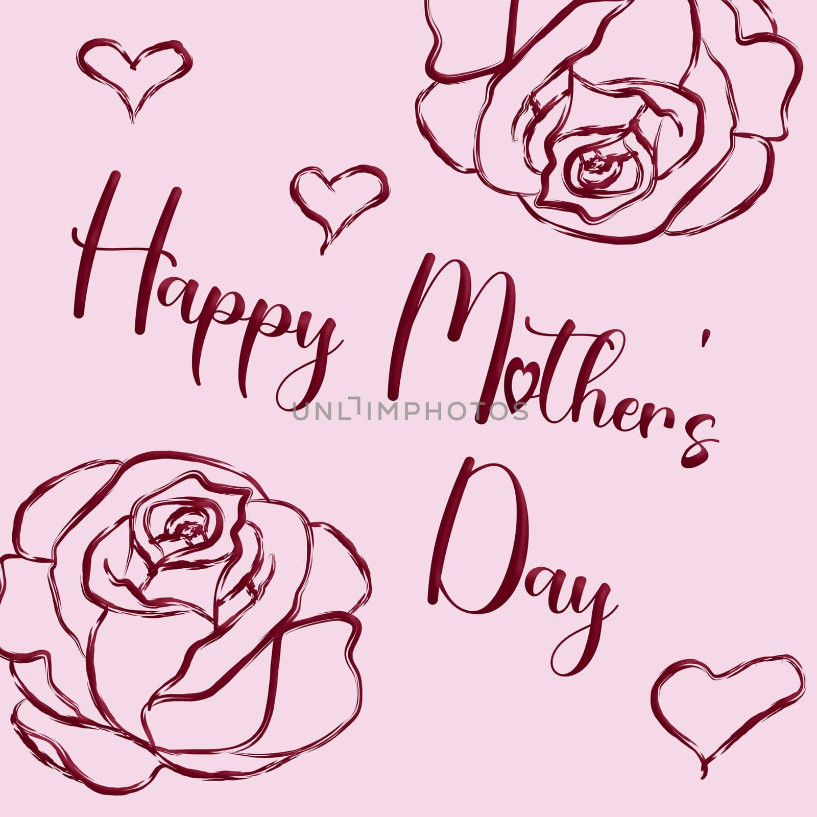 Happy Mother's Day, flatlay backdrop by SV1991