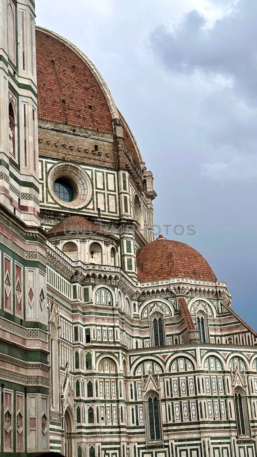 Cathedral of Santa Maria del Fiore in Florence, Cathedral of Saint Mary with a flower. High quality photo