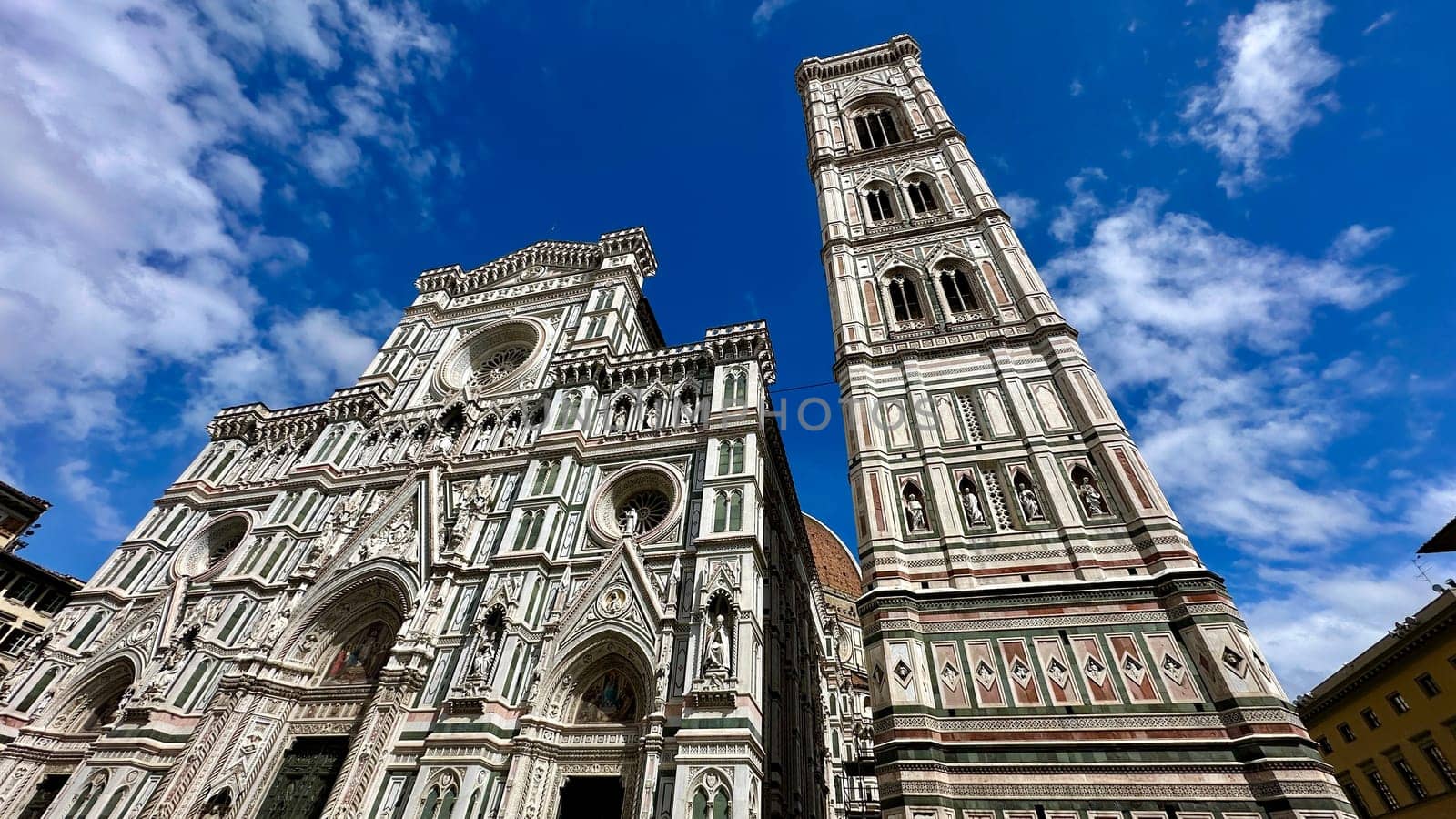 Cathedral of Santa Maria del Fiore in Florence, Cathedral of Saint Mary with a flower. High quality photo