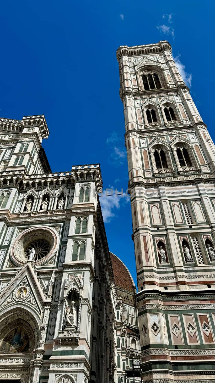 Cathedral of Santa Maria del Fiore in Florence, Cathedral of Saint Mary with a flower. High quality photo