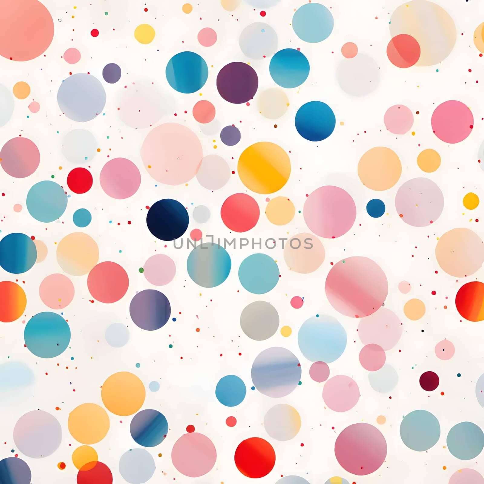Elegant and modern. Colorful confetti as abstract background, wallpaper, banner, texture design with pattern - vector. White background.