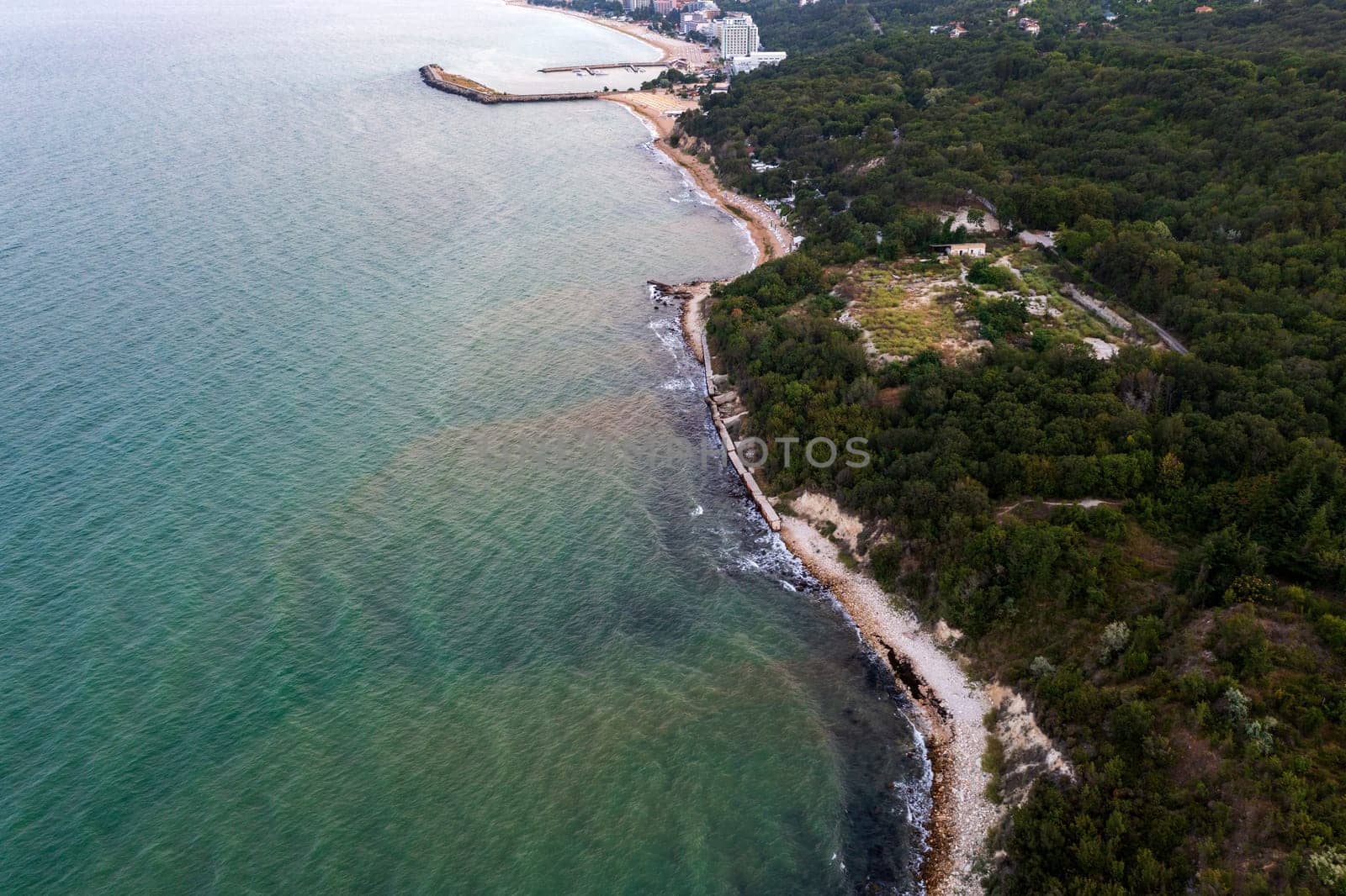 Amazing coastline  near Varna, Black Sea Coast,  Bulgaria by EdVal