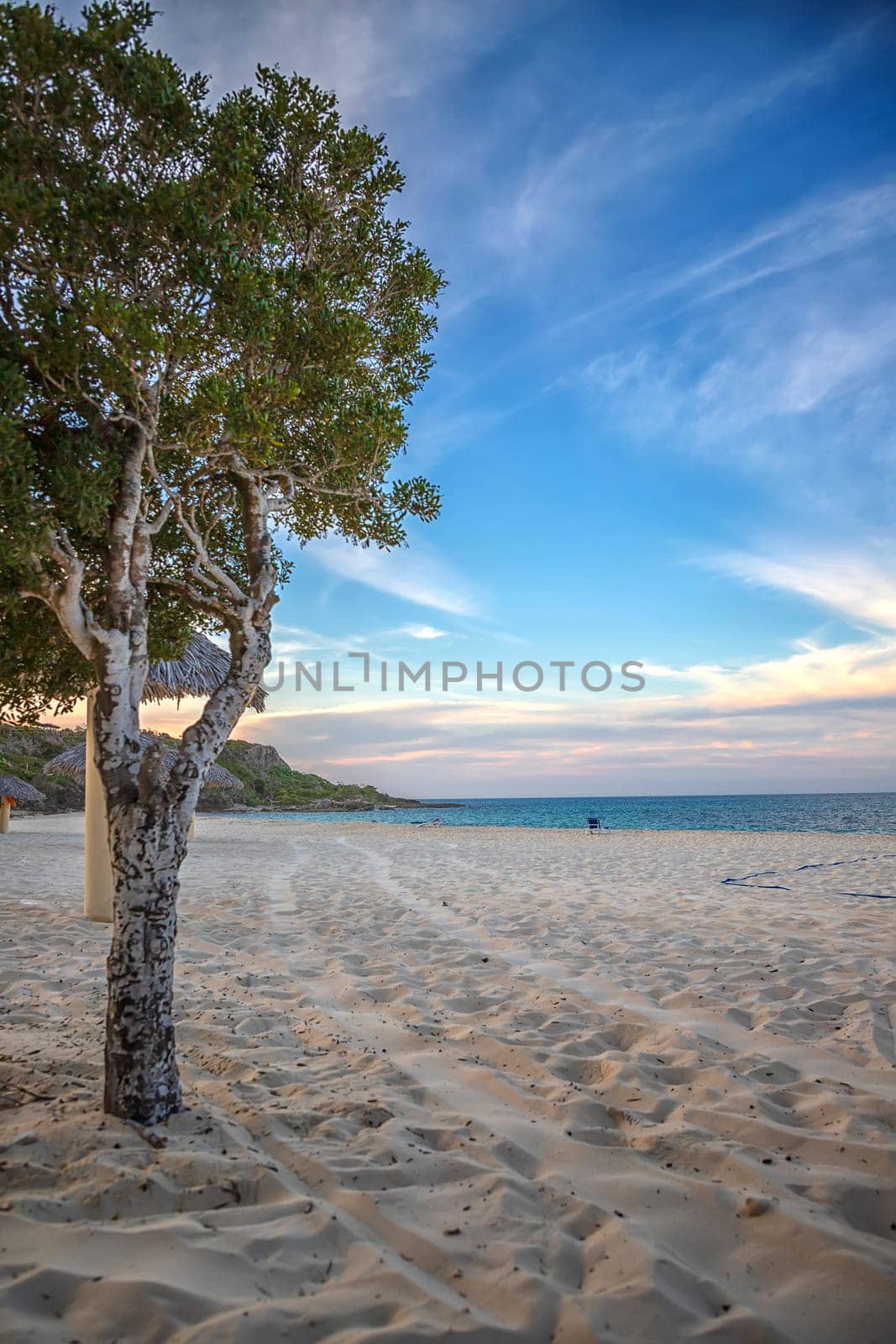 The exotic beach. Perfect resort for relaxing. 