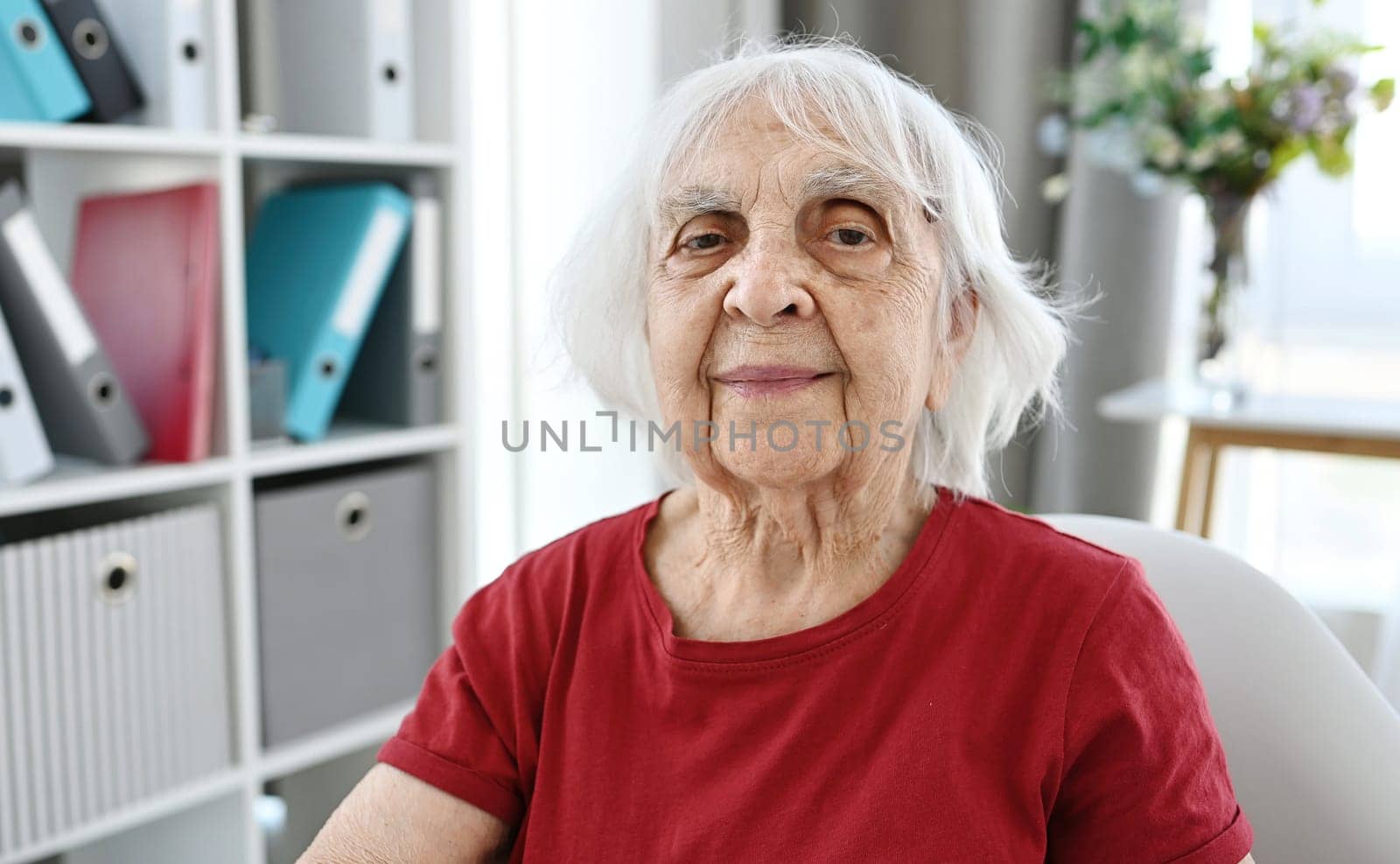 Portrait Of Senior Woman by GekaSkr