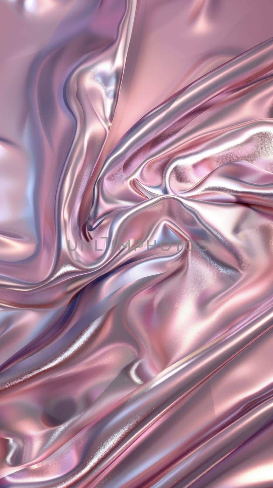This close up view showcases the reflective surface of a shiny material, revealing intricate details and patterns. The light bounces off the material, creating a mesmerizing play of highlights and shadows.