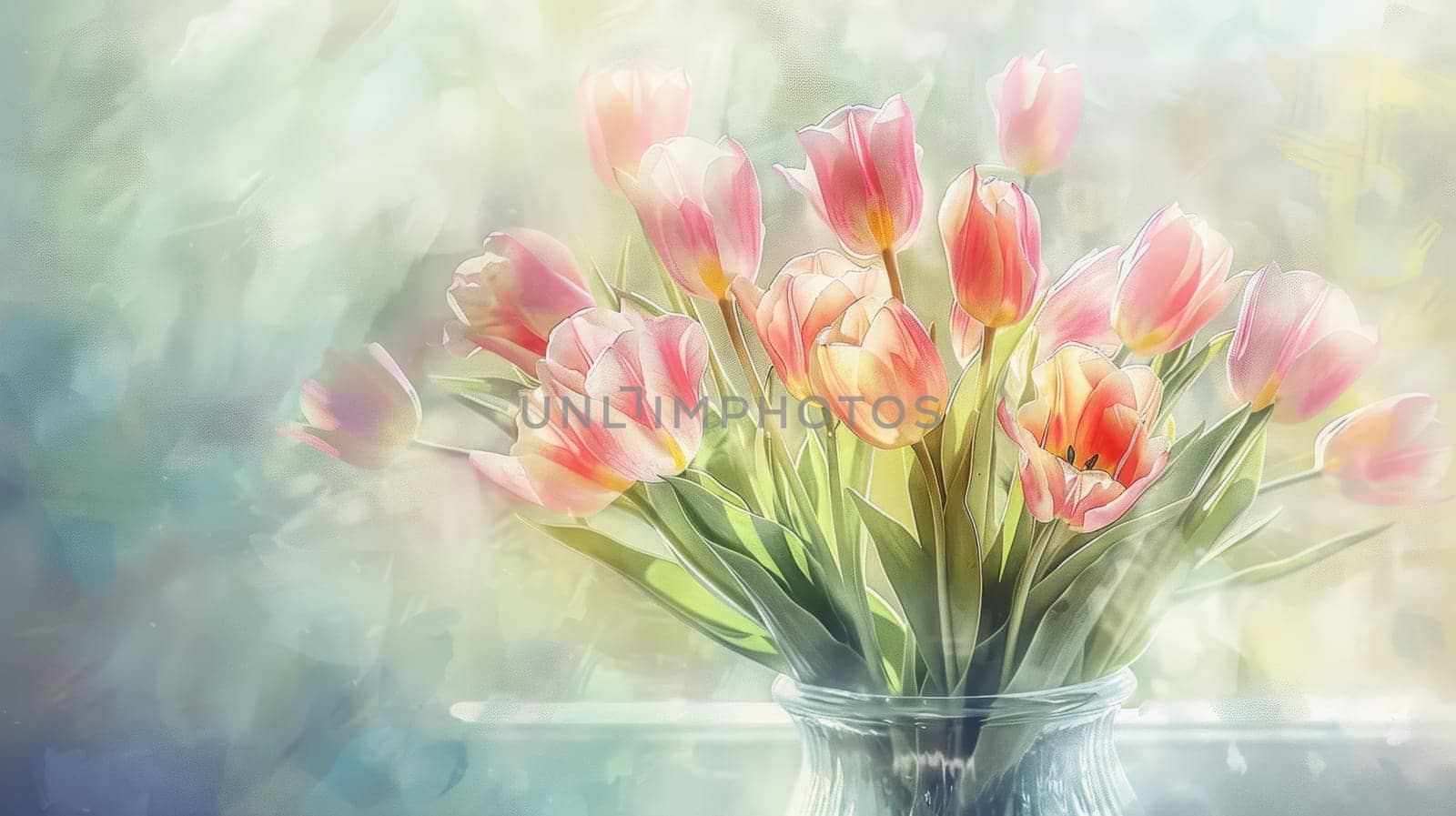 A vase filled with pink flowers is placed on top of a wooden table. The delicate petals contrast beautifully with the tables surface, creating a simple yet elegant display.