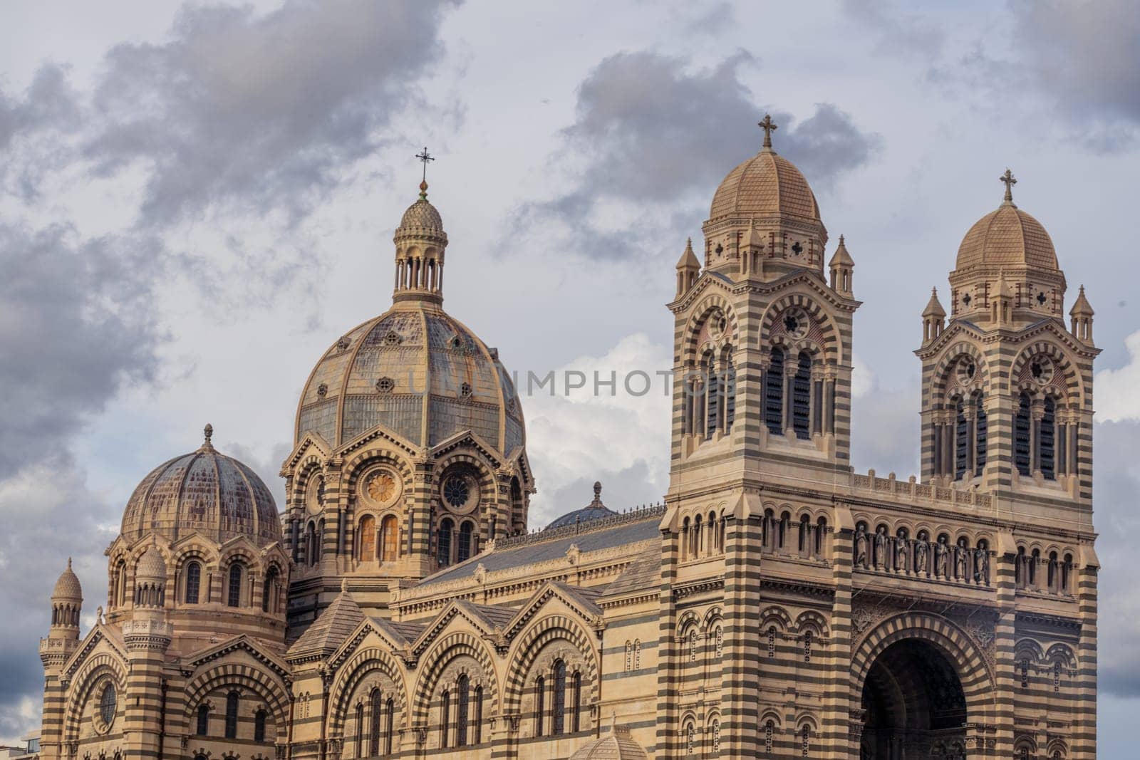 Cathedral de la Major - one of the main churches in Marseille, France